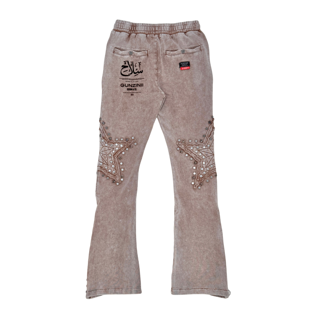 Gunzinii French Terry Star Studded Jogging Set