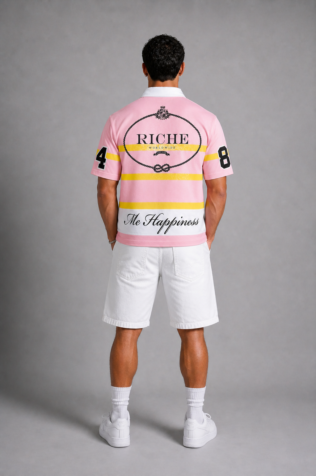 Vie+Riche VR Logo Rugby Tee