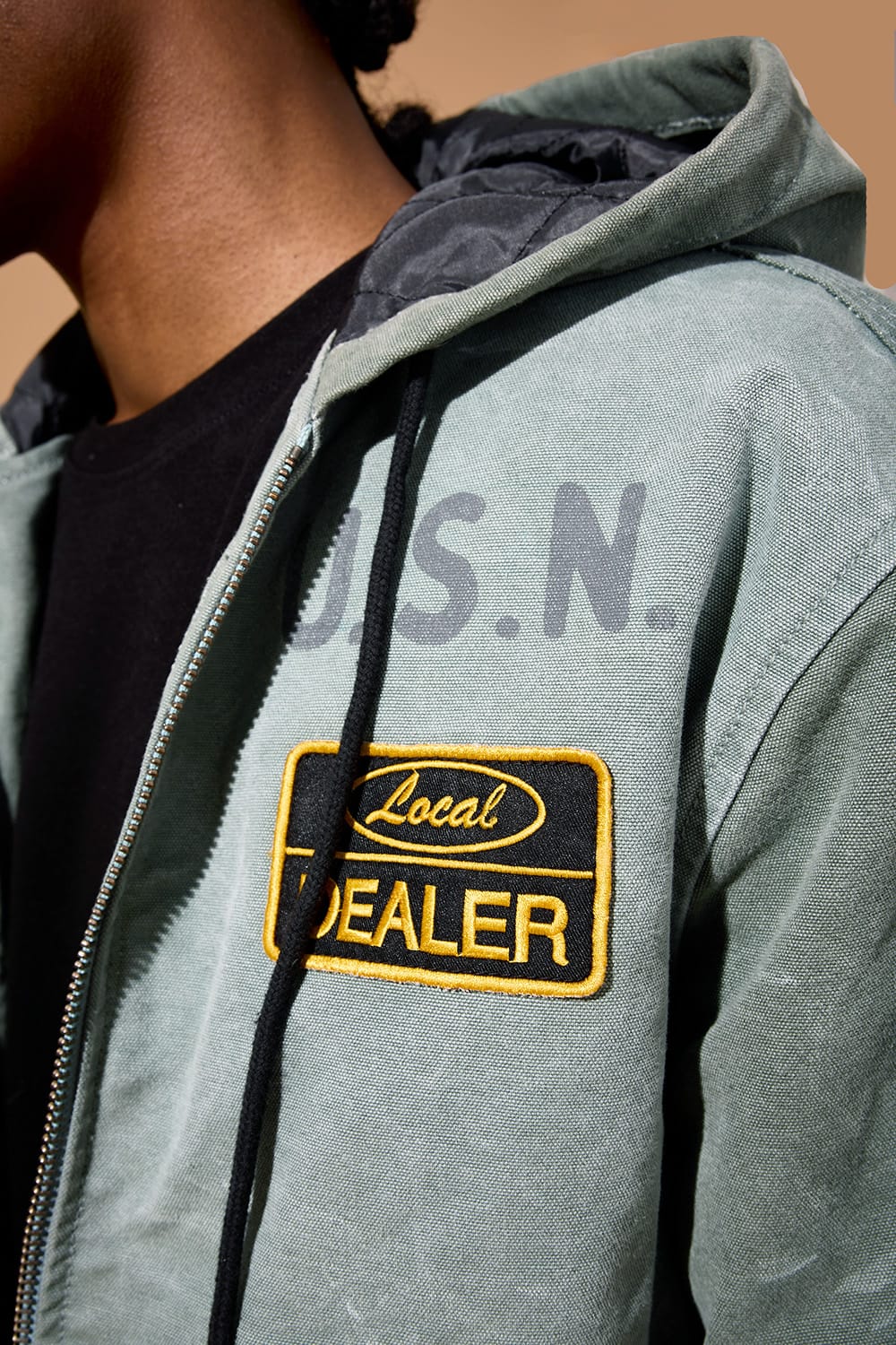 Jordan Craig "Pelham Bay Hooded Work Jacket"