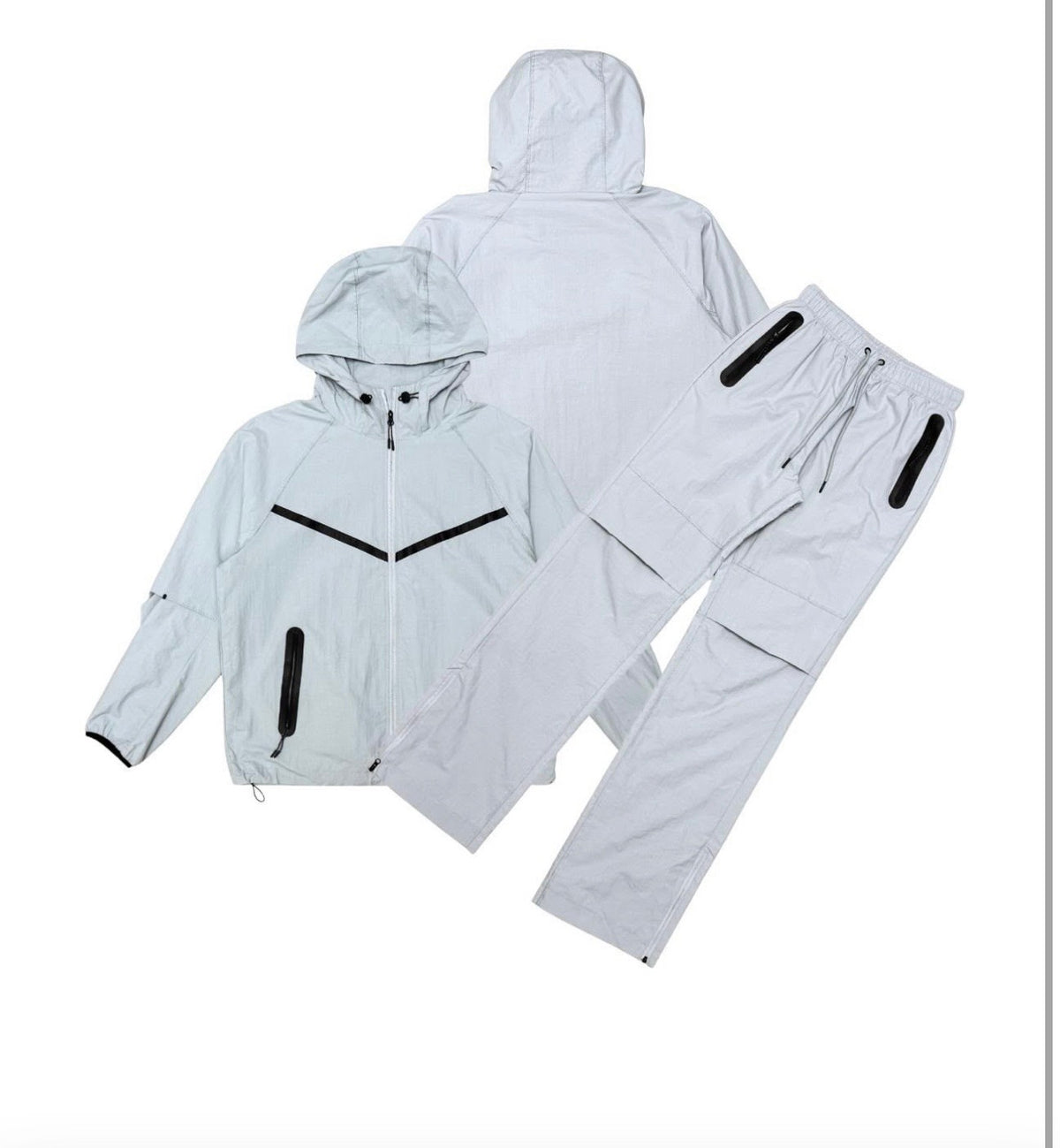 Civilized Nylon Zip-up Tech Set