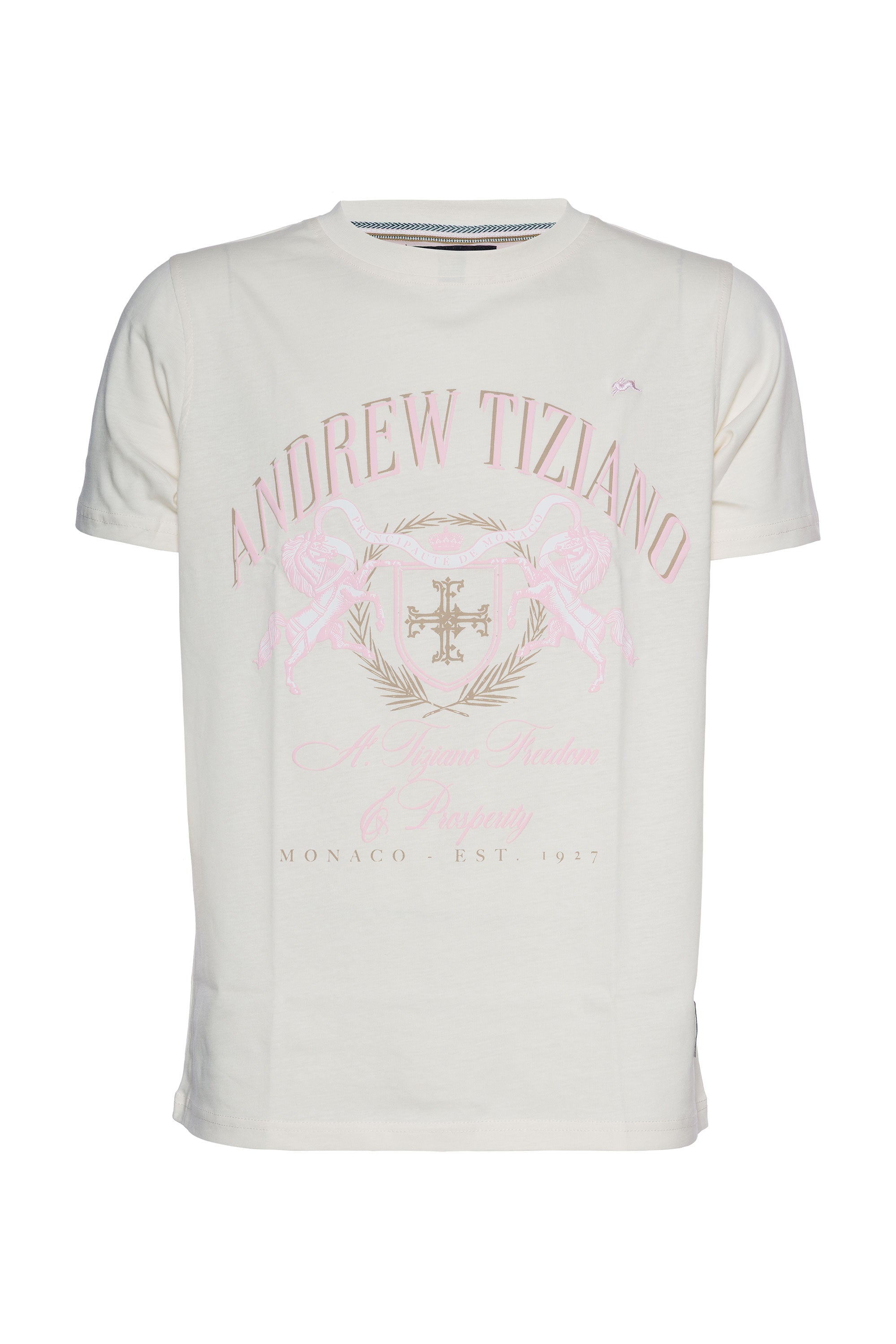 A. Tiziano "Conley" Graphic Print Causal Shirt