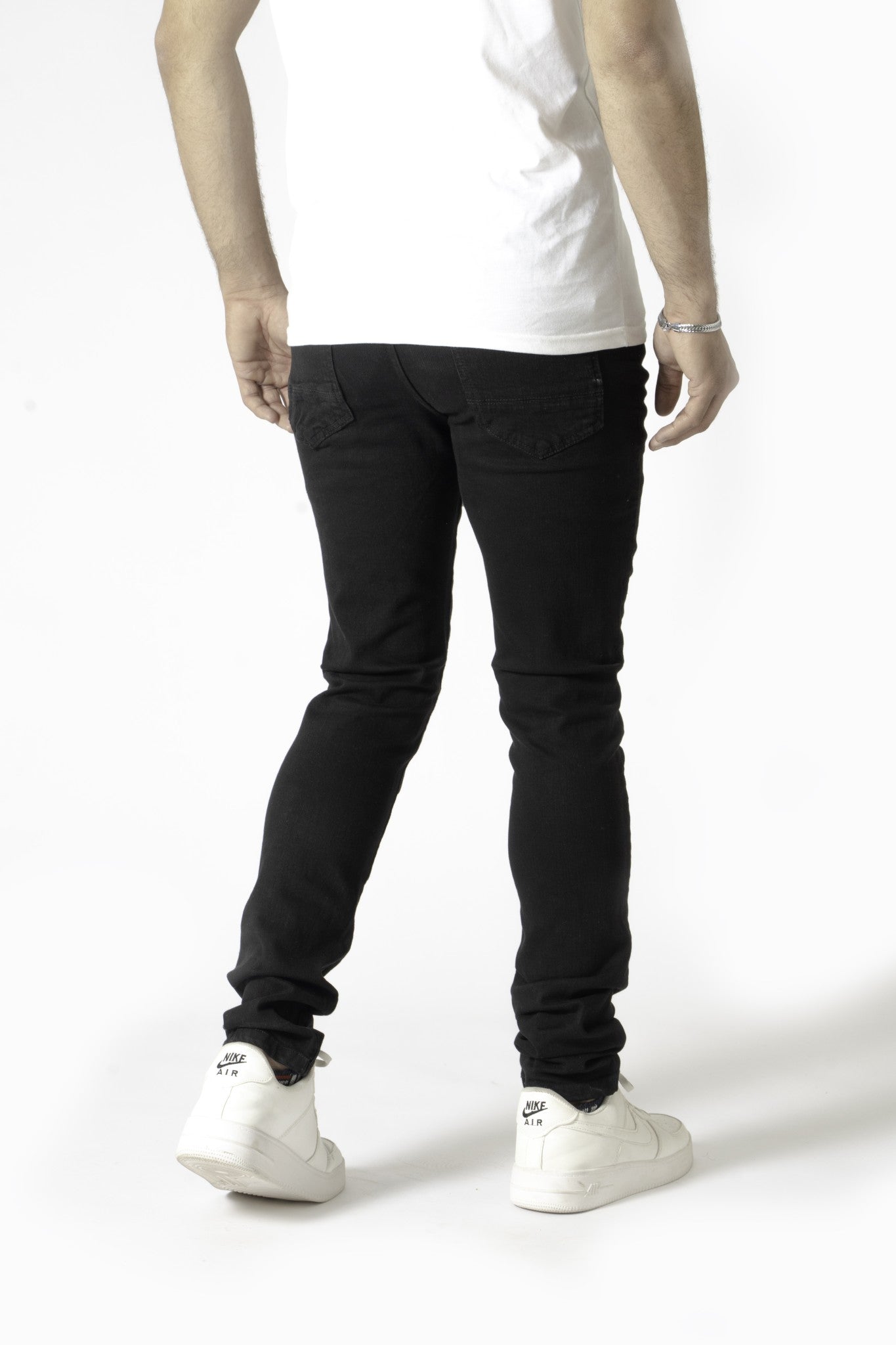Premium Disaster "Black 3D Ripped" Ultra Skinny Stretch Denim