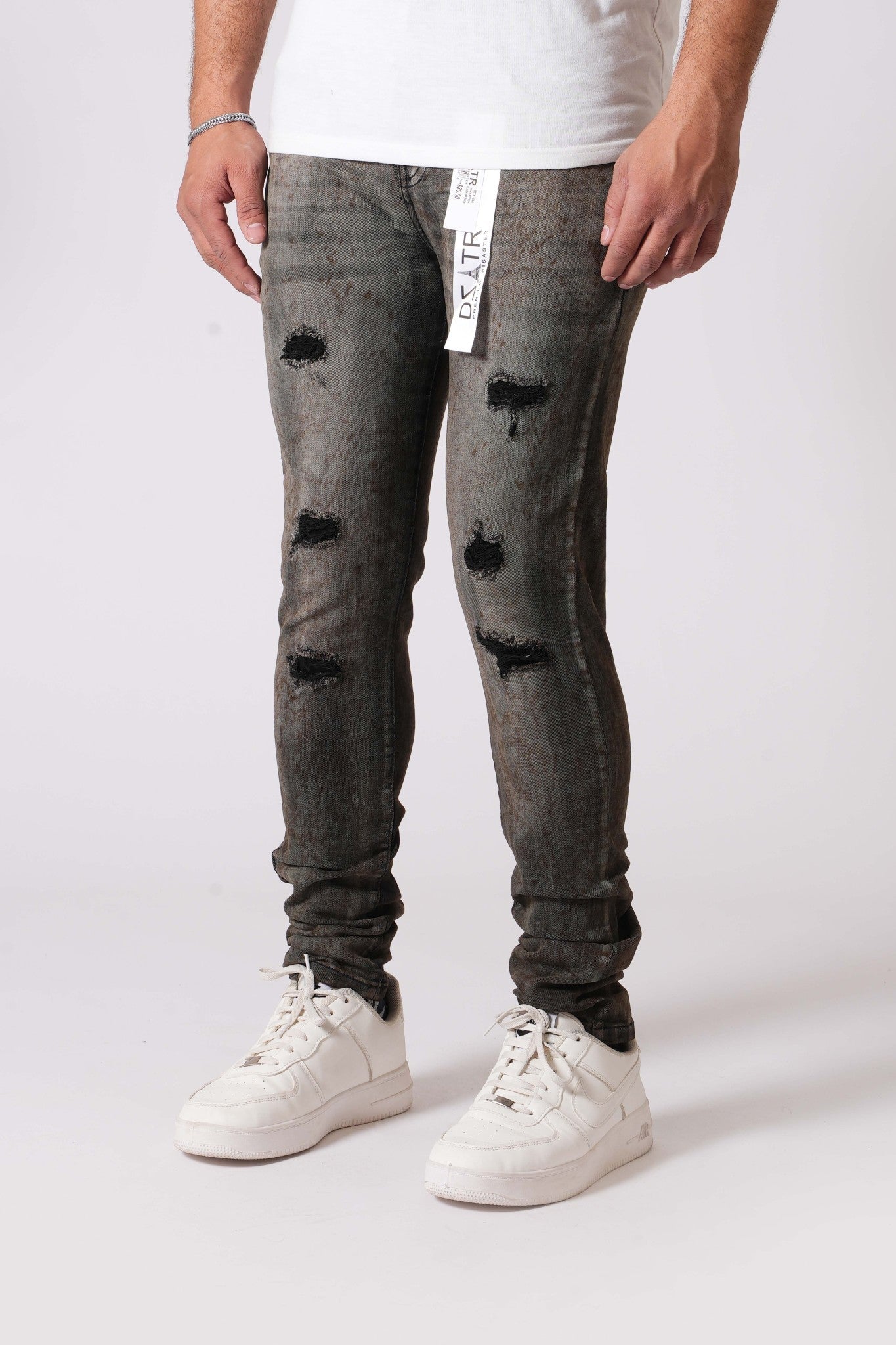 Premium Disaster "Black Nebula" Ultra Skinny Stretch Denim