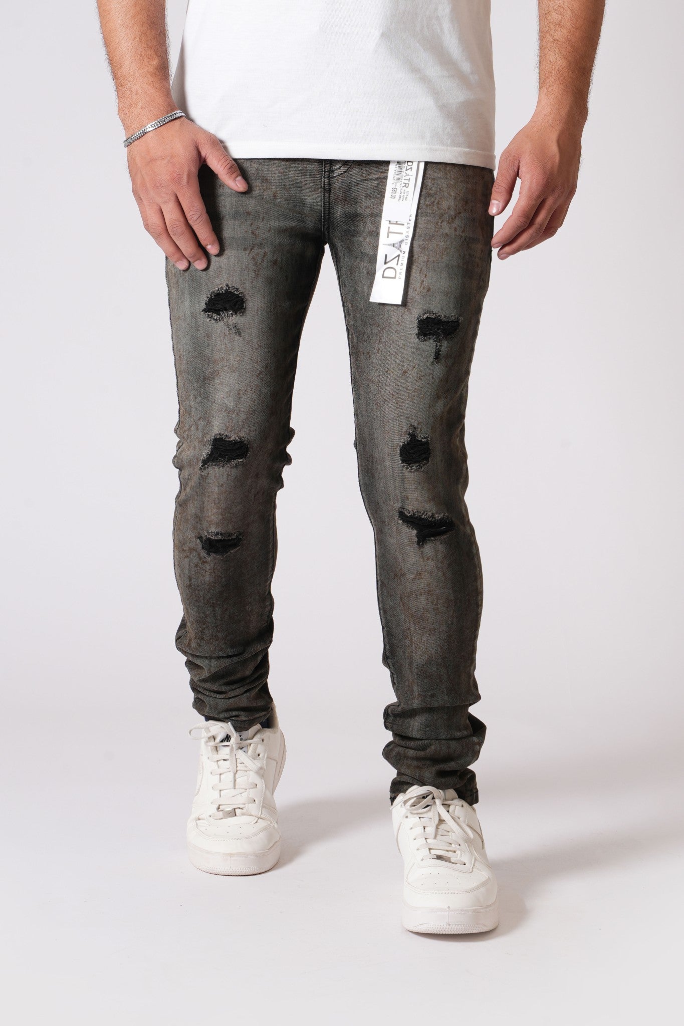 Premium Disaster "Black Nebula" Ultra Skinny Stretch Denim