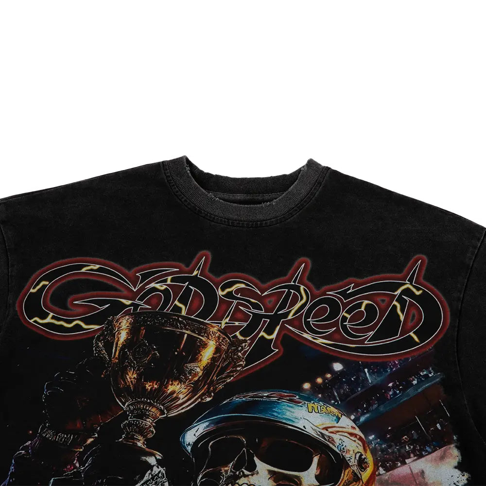 Godspeed "Podium Dreams" Crop T-Shirt