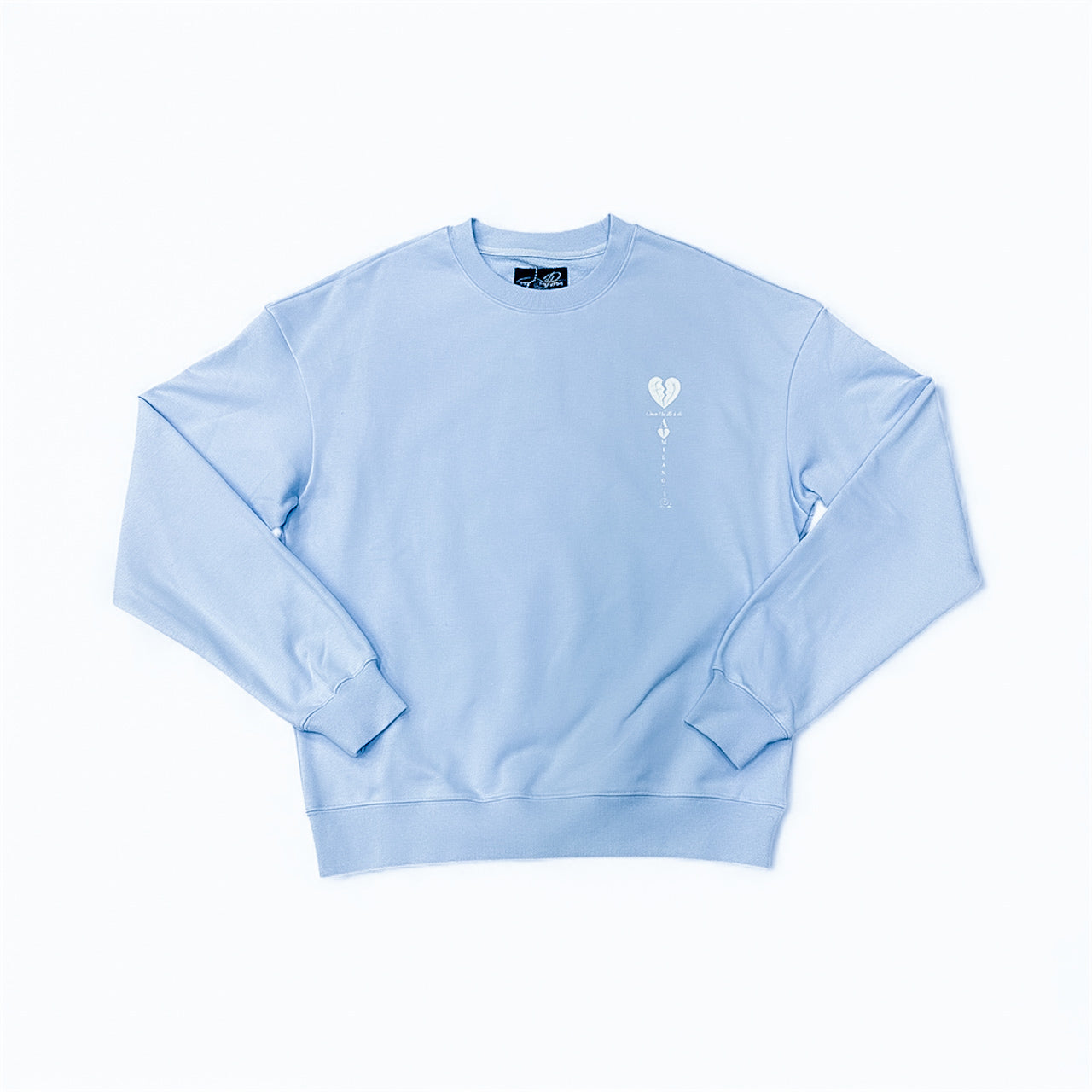 Premium Milano "Love Card" Scuba Crewneck Sweater