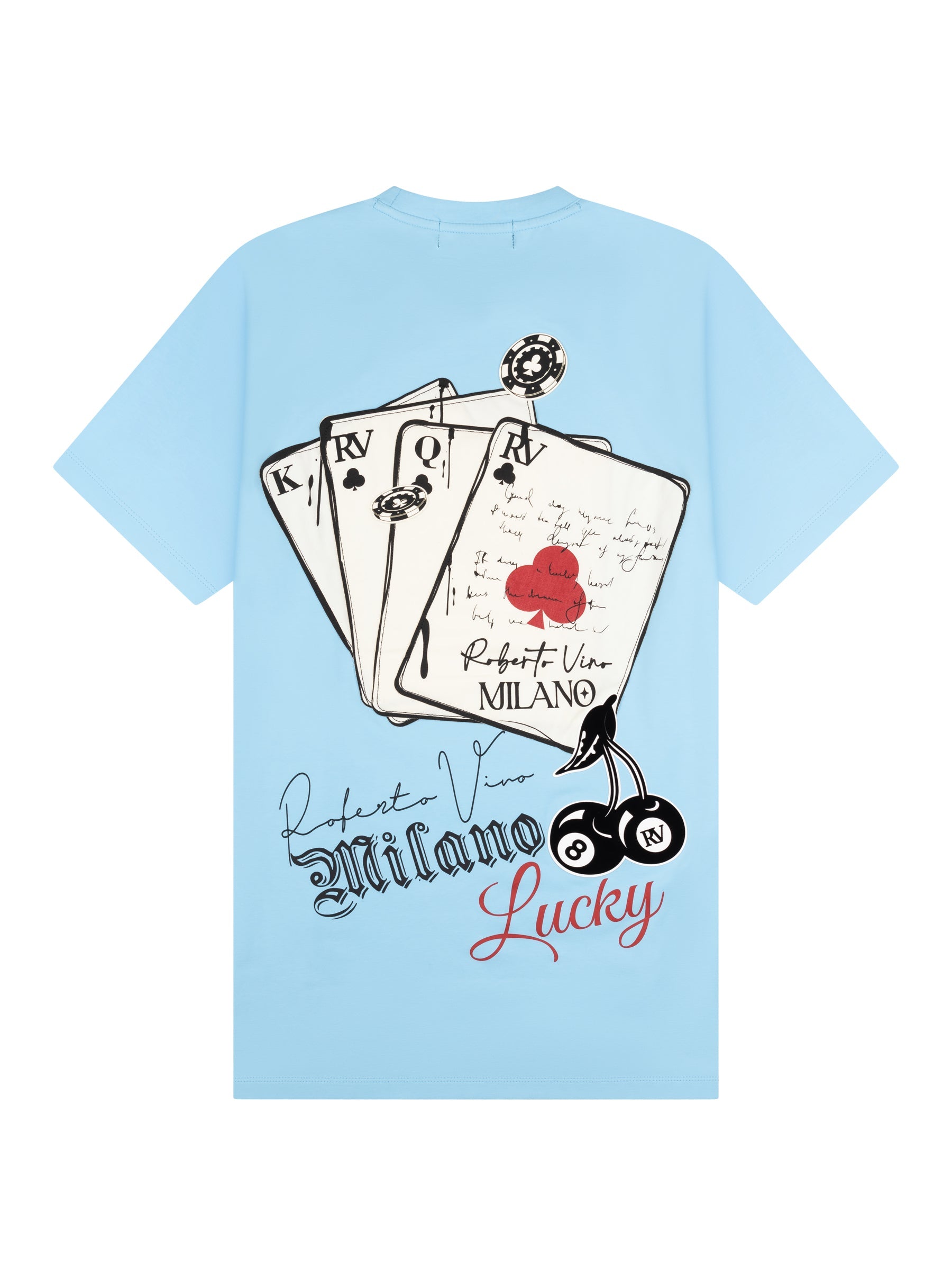 Roberto Vino Milano "Lucky Milano Games" Slim Fit Tee