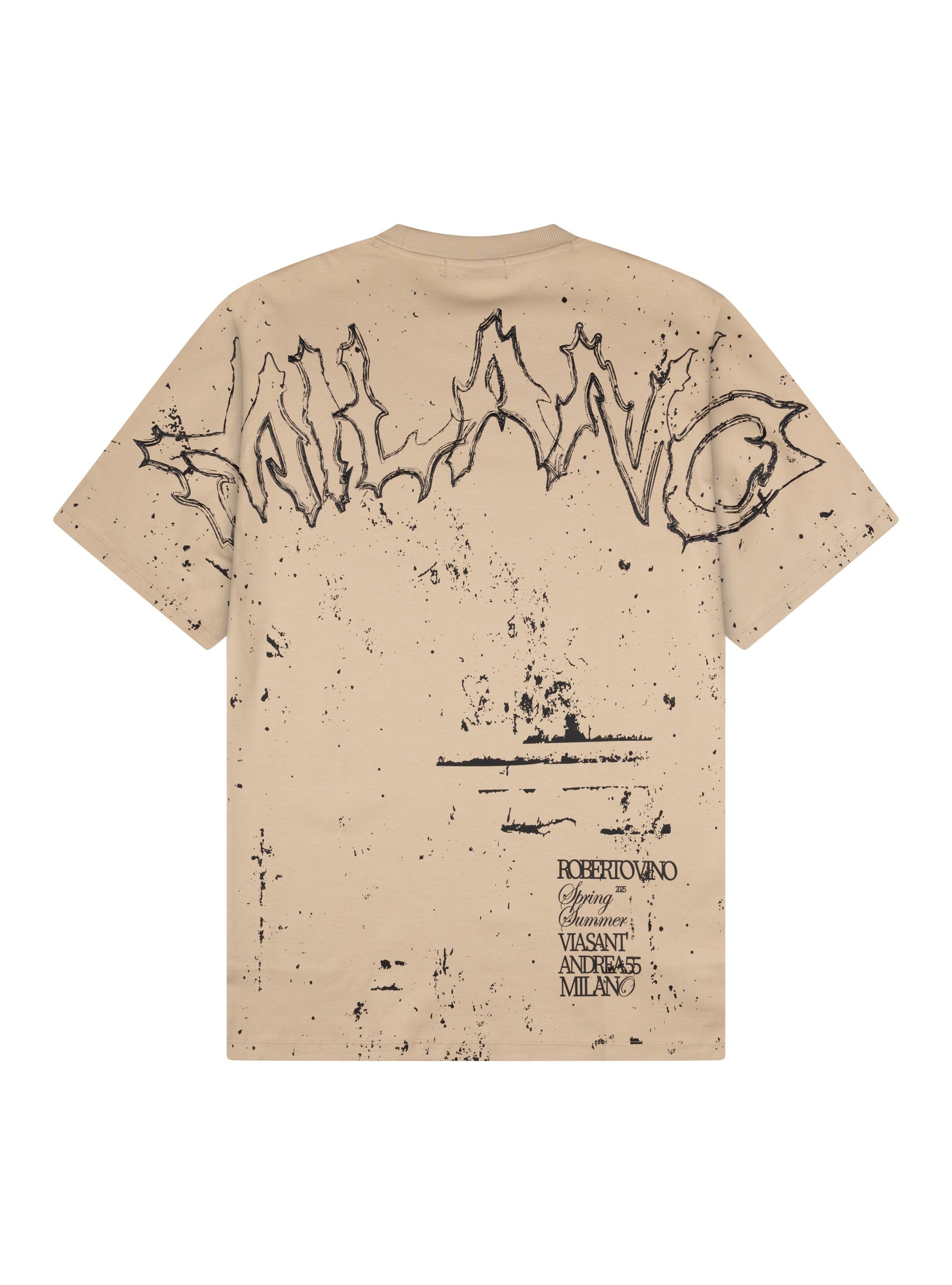 Roberto Vino Milano "Moment of Truth" Oversized Tee