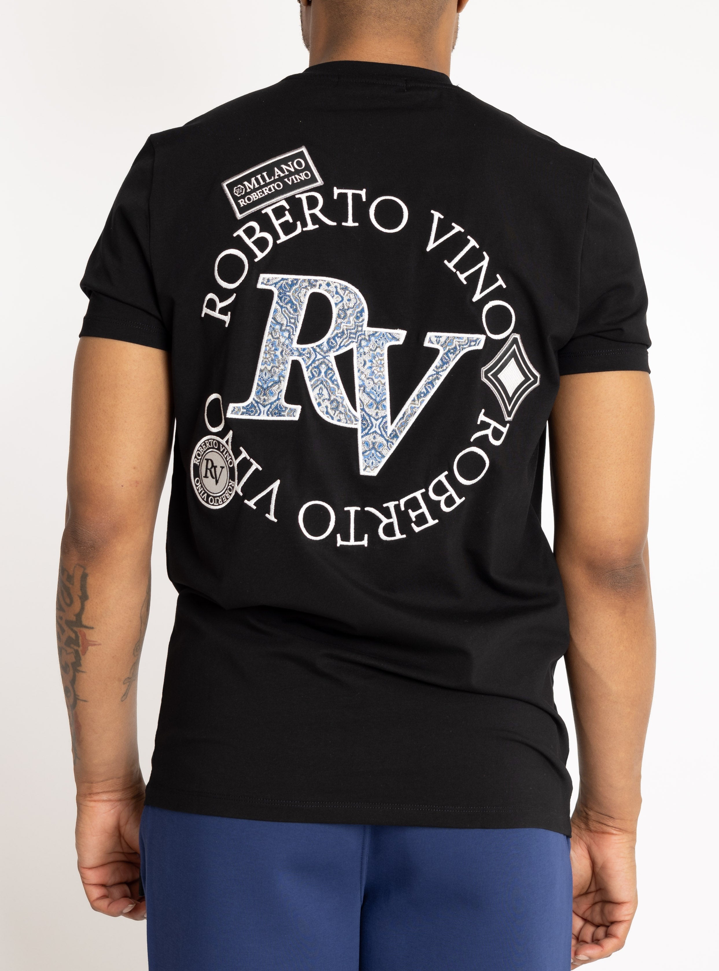 Roberto Vino Milano "Gesu" Slim Fit Tee