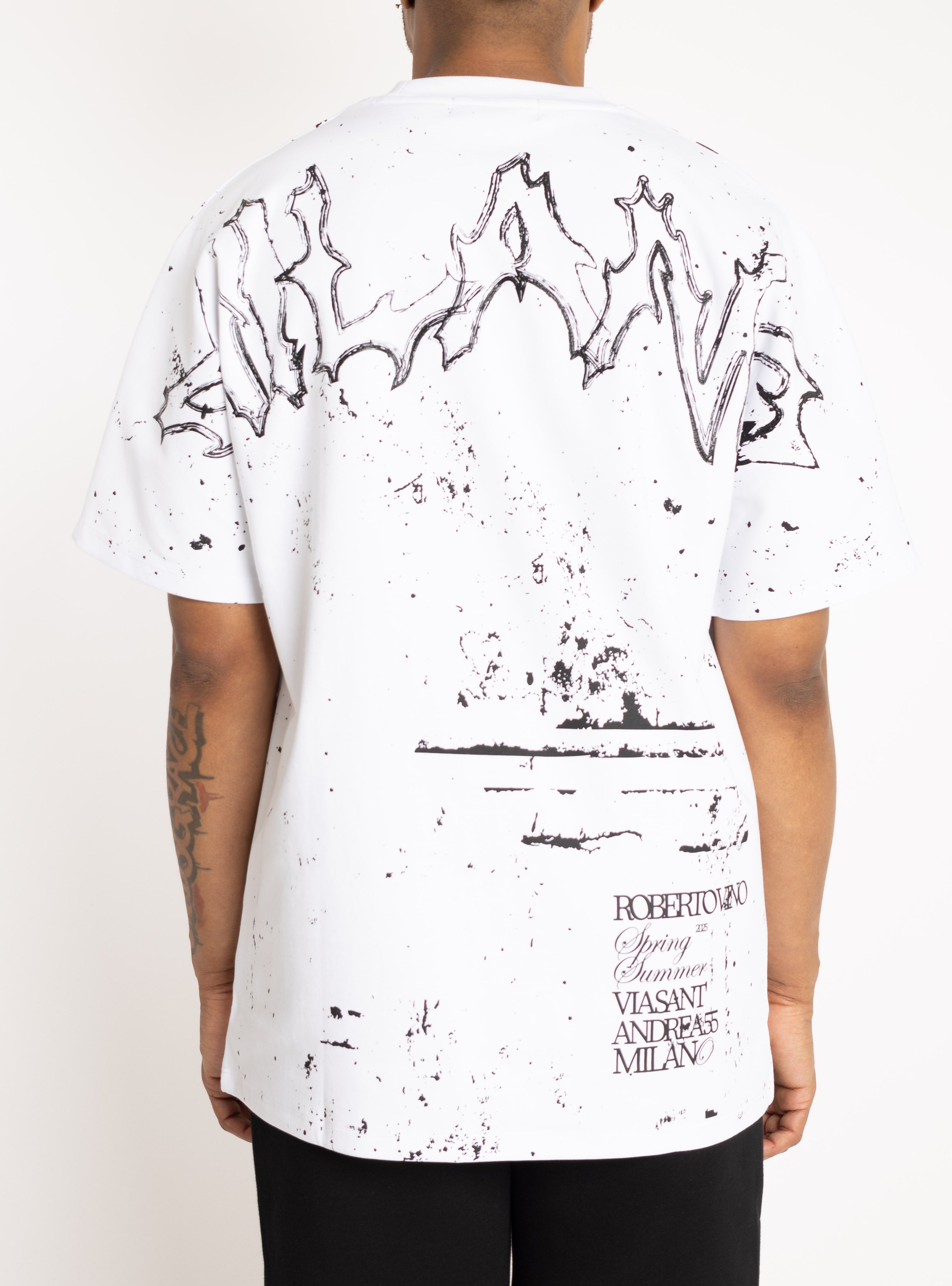 Roberto Vino Milano "Moment of Truth" Oversized Tee