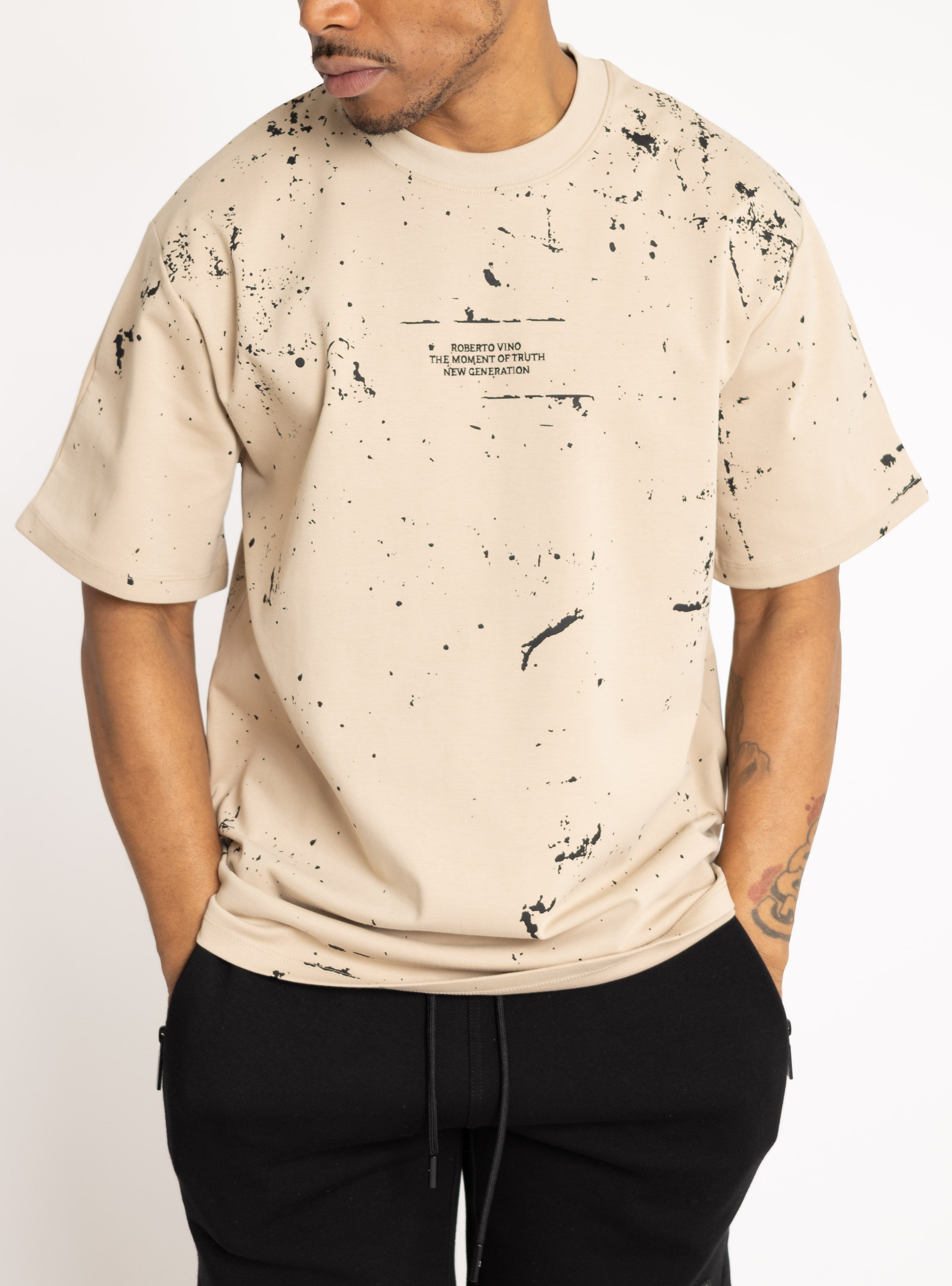 Roberto Vino Milano "Moment of Truth" Oversized Tee