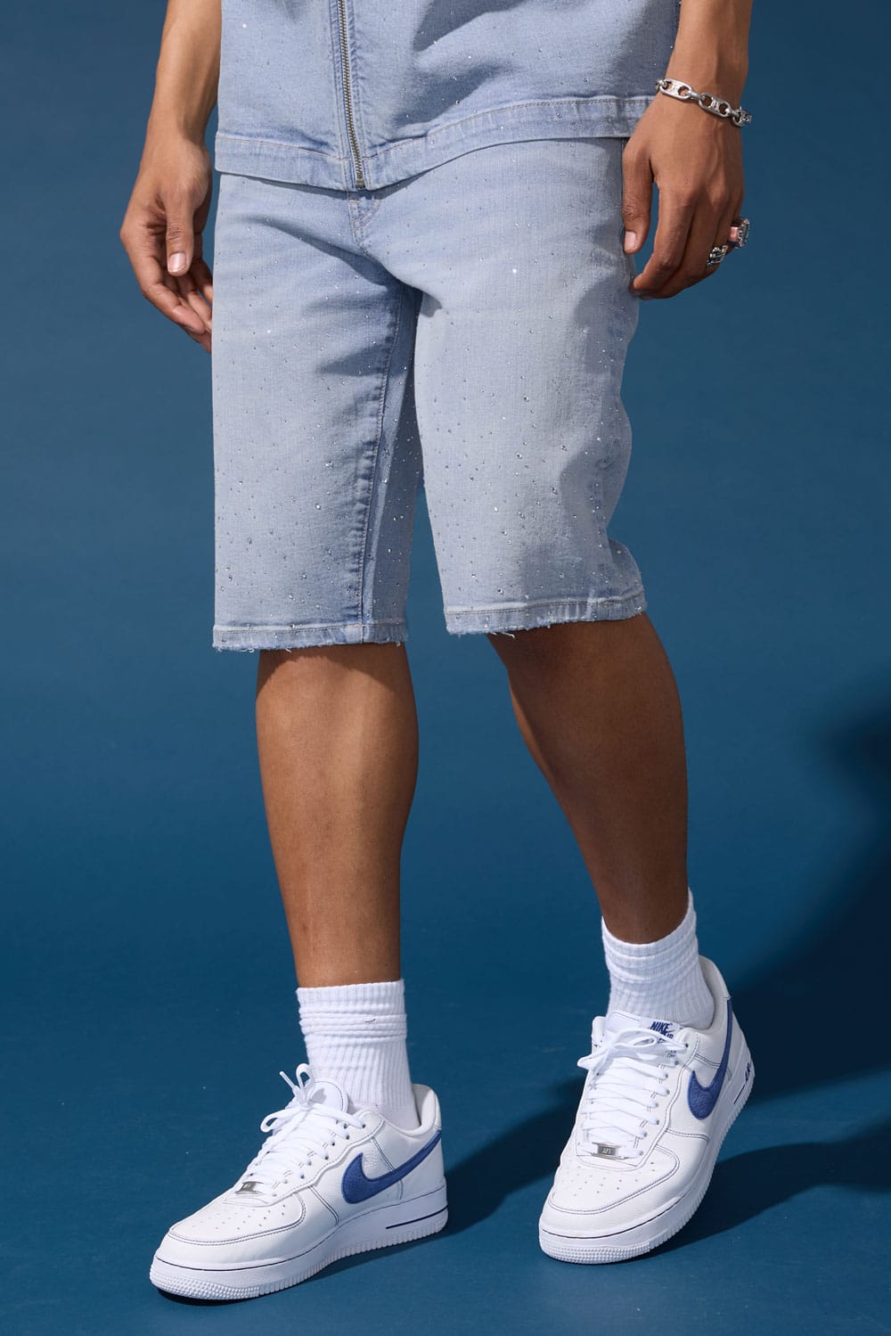 Jordan Craig "Radiant" Denim Shorts