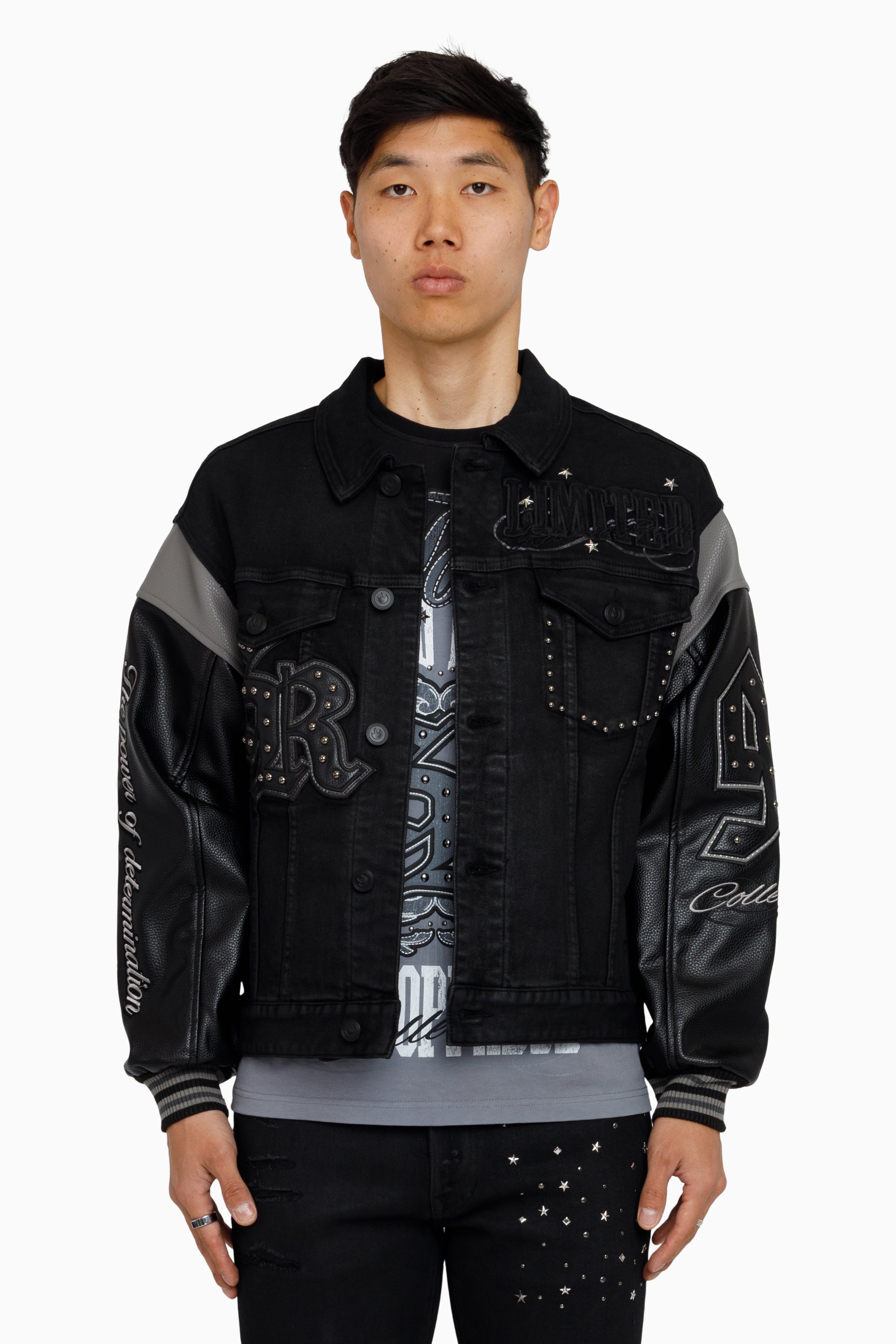 Smoke Rise "Rise to Reign" Trucker Jacket