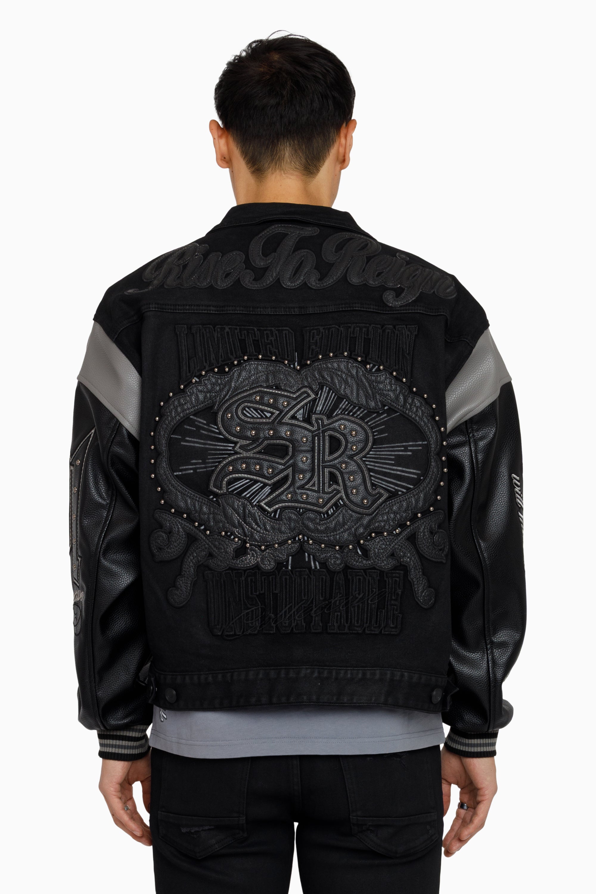 Smoke Rise "Rise to Reign" Trucker Jacket