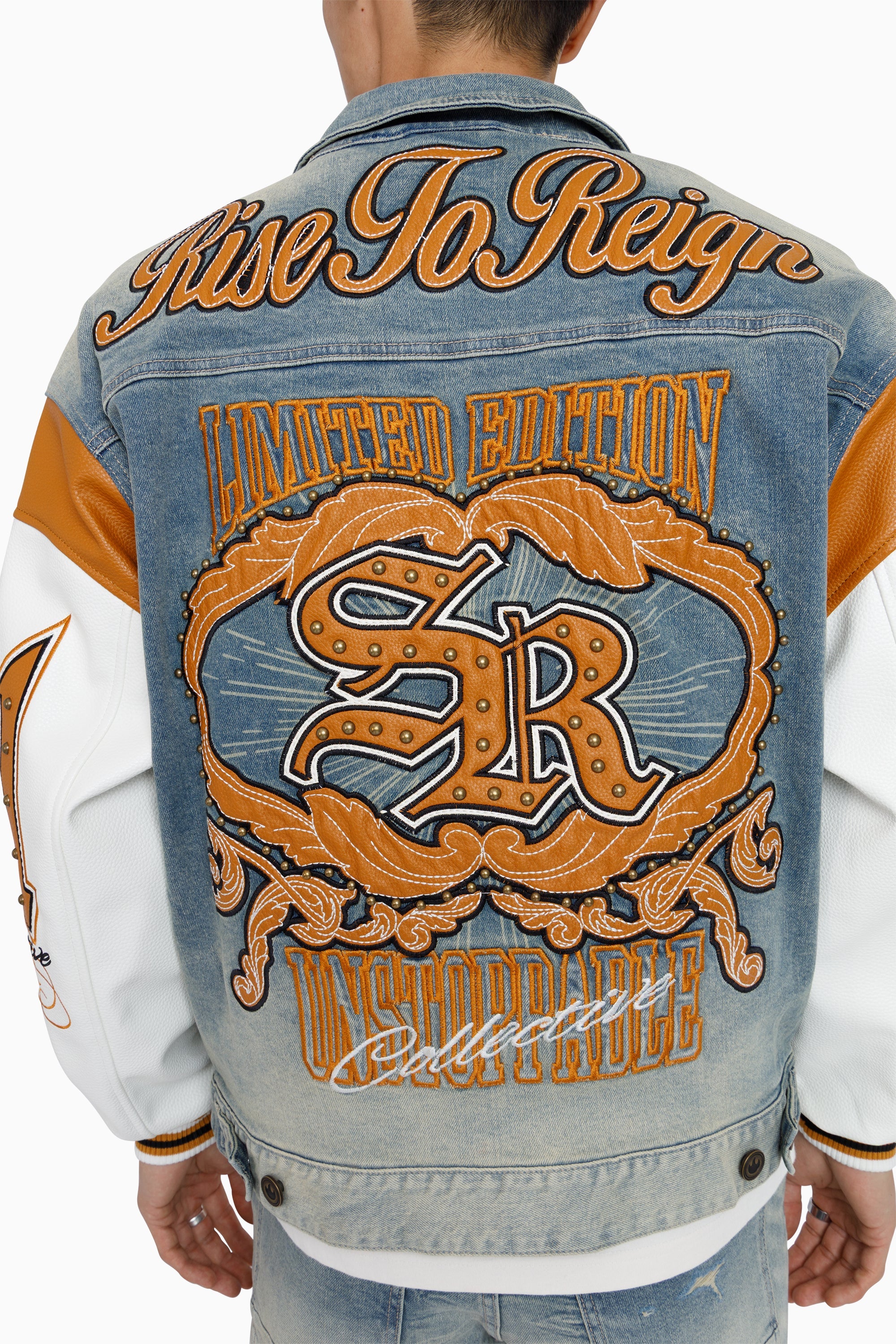 Smoke Rise "Rise to Reign" Trucker Jacket