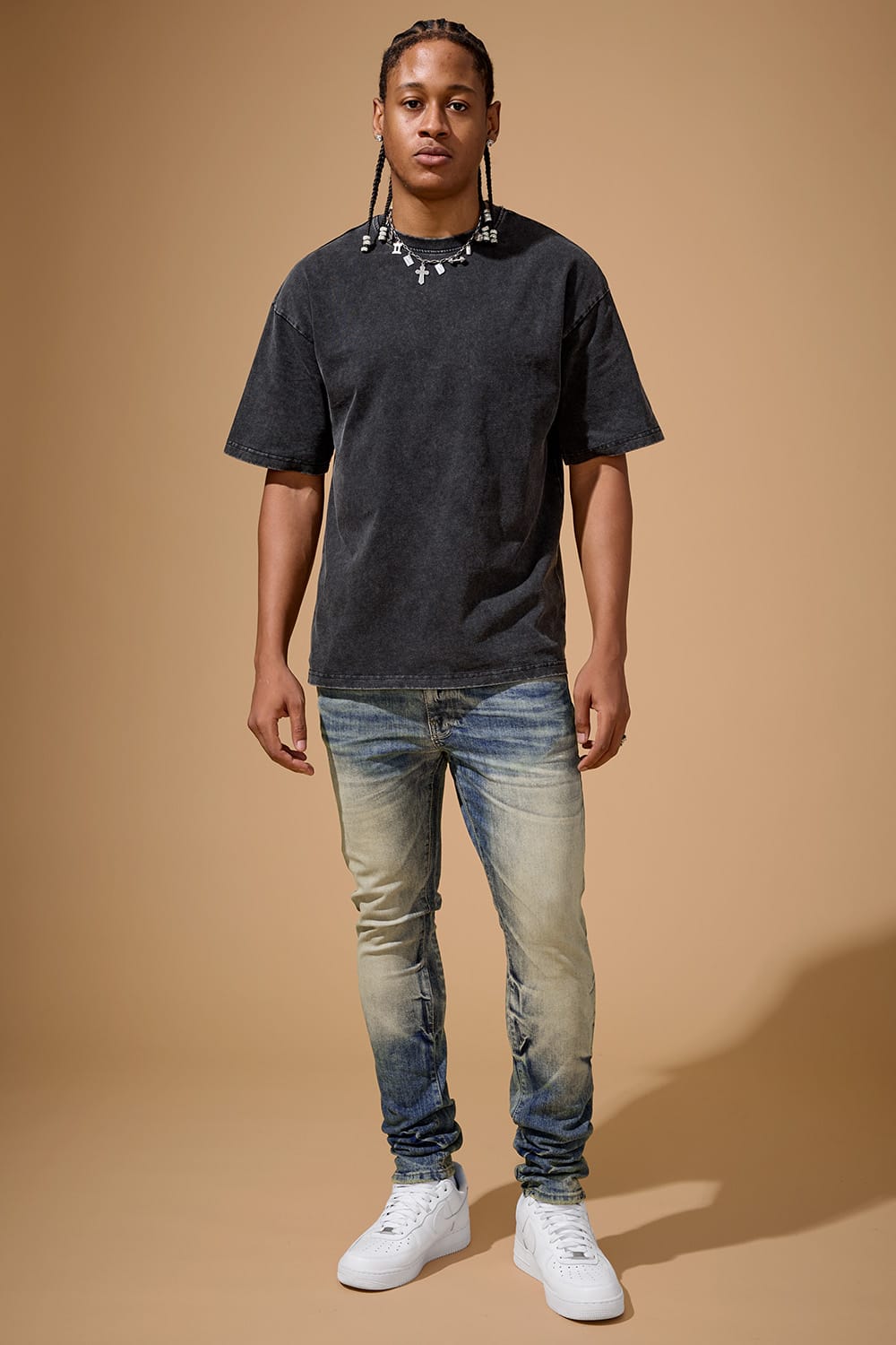 Jordan Craig Slim Taper Fit - Sean Windstorm Denim