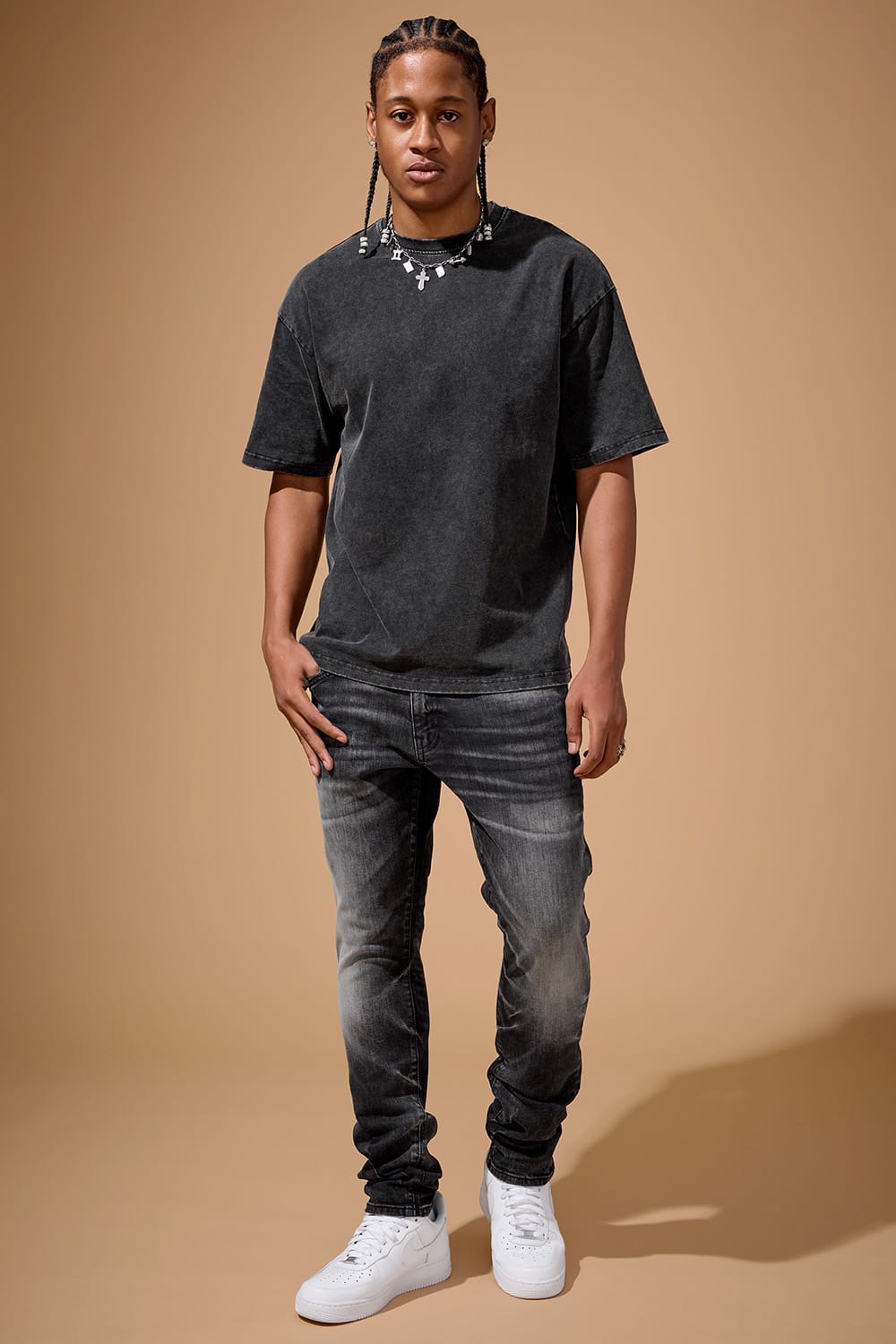 Jordan Craig Slim Taper Fit - Sean Windstorm Denim