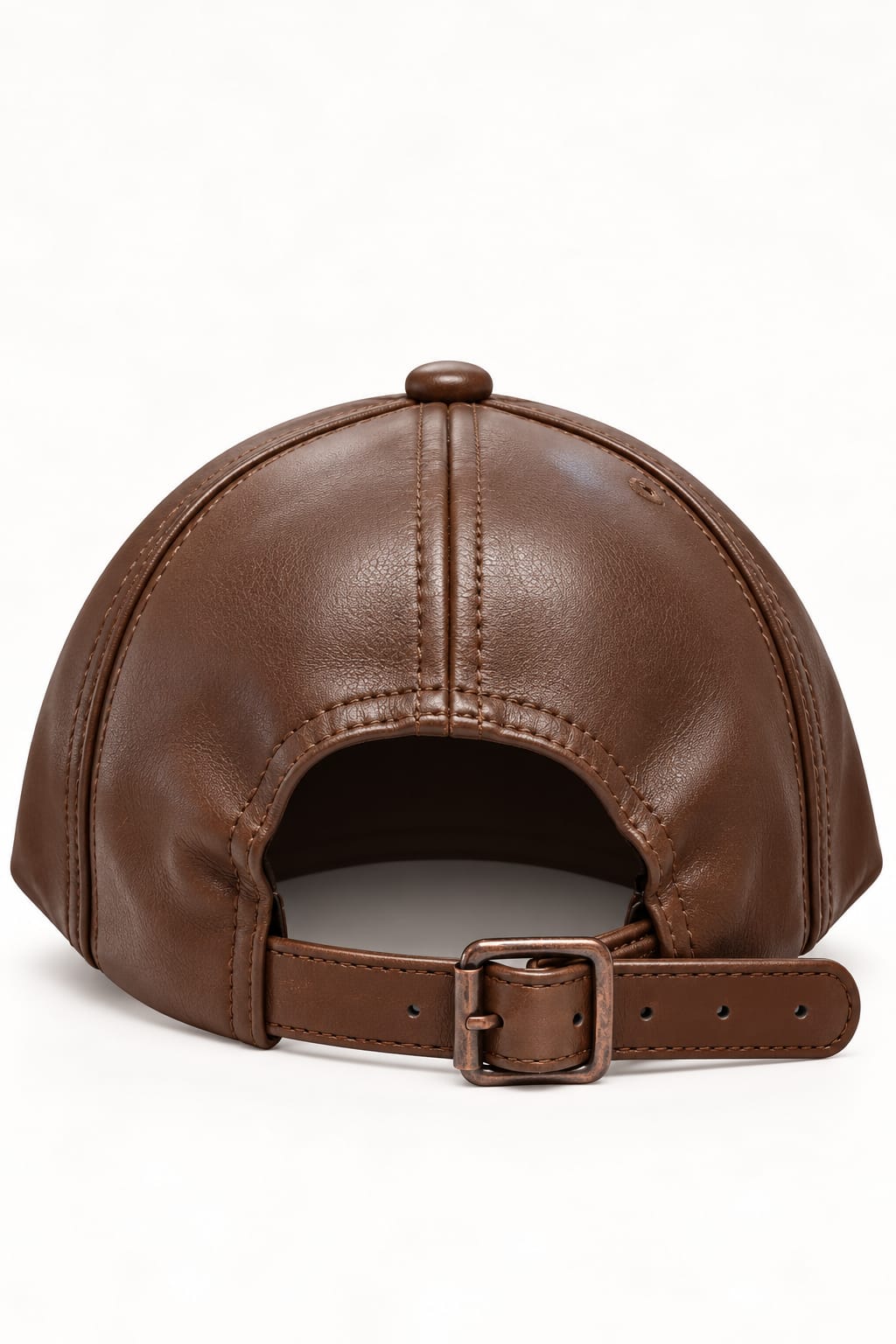Makobi "Azurri" PU Leather Baseball Hat