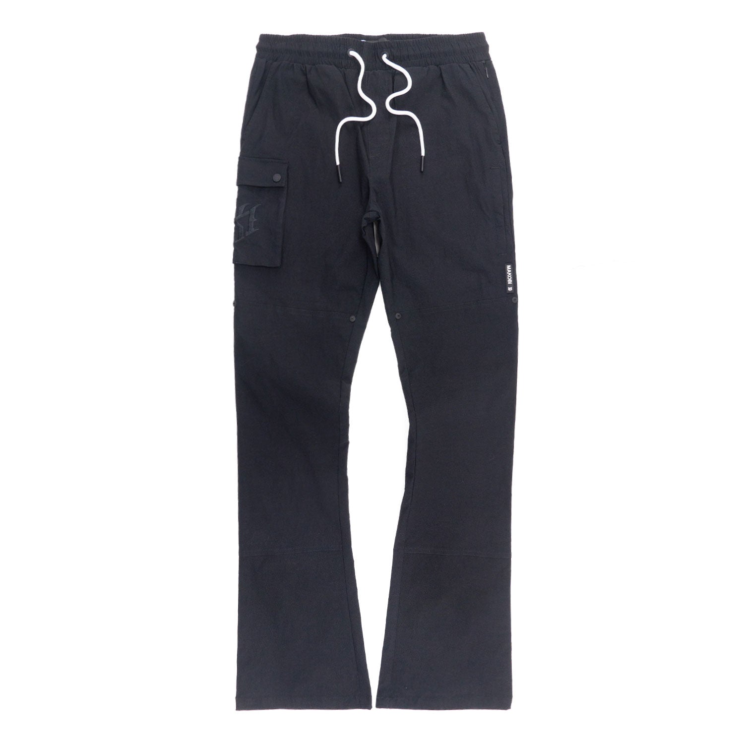 Makobi "Adorni" Nylon Stacked Pants