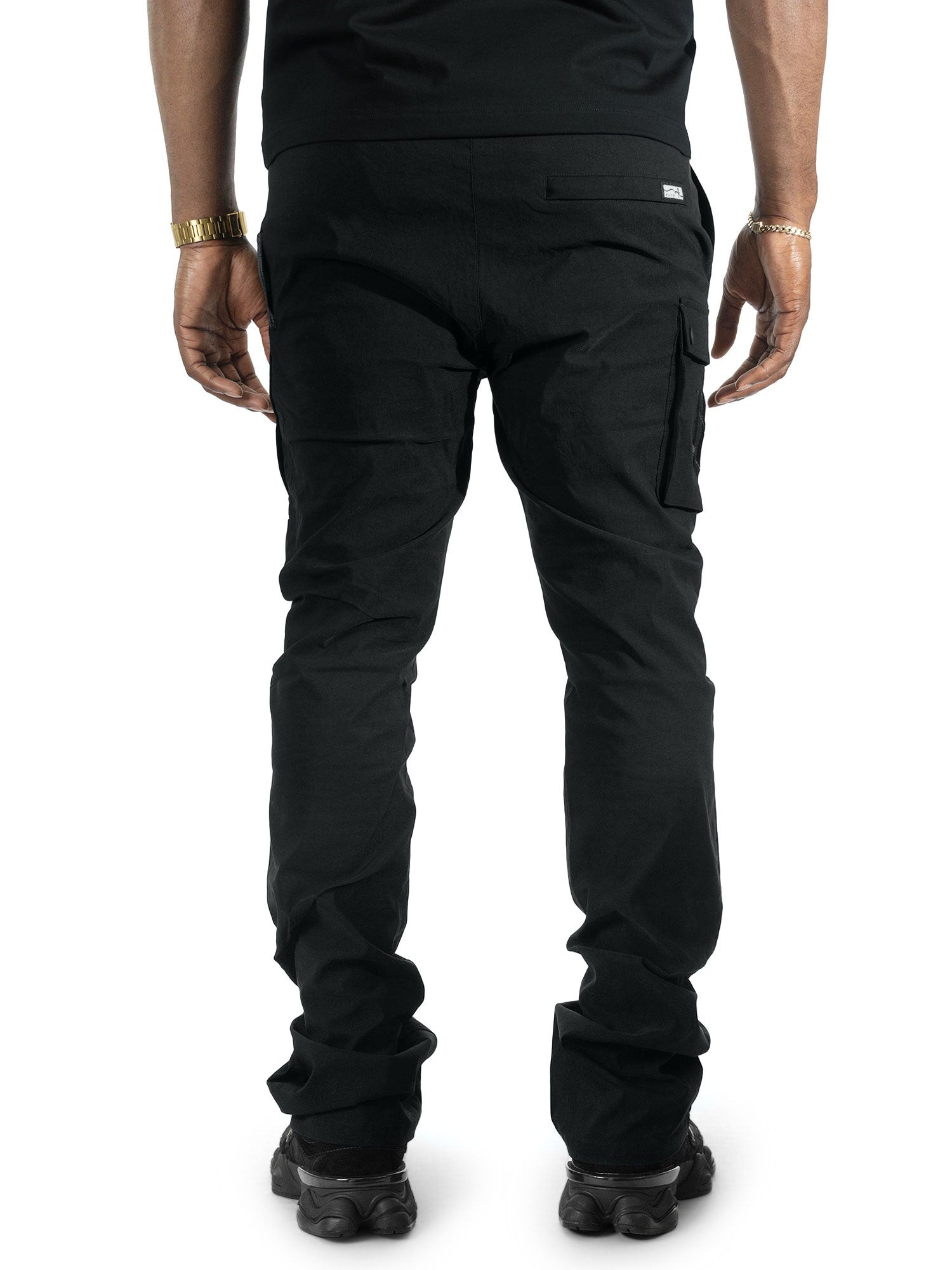 Makobi "Adorni" Nylon Stacked Pants