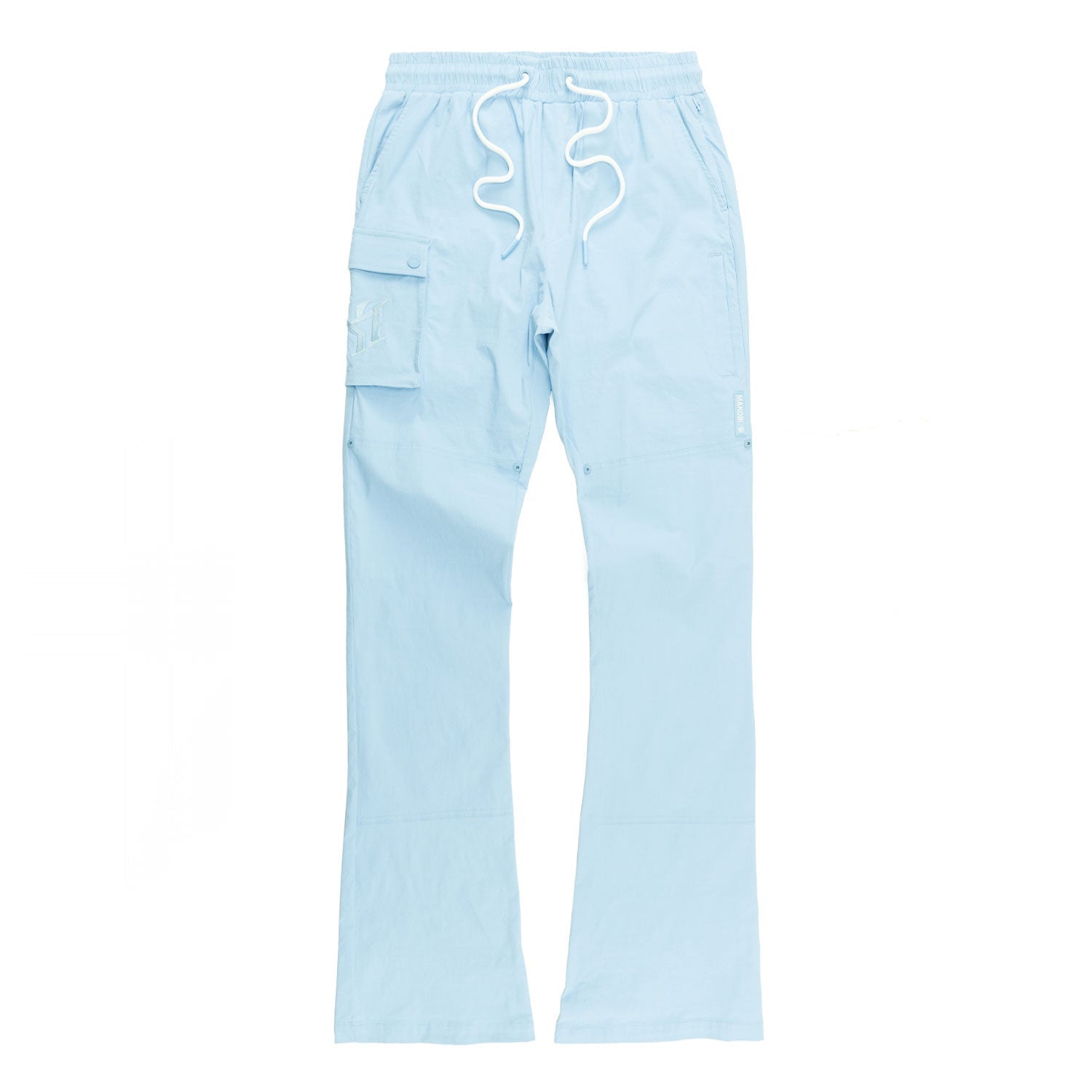 Makobi "Adorni" Nylon Stacked Pants