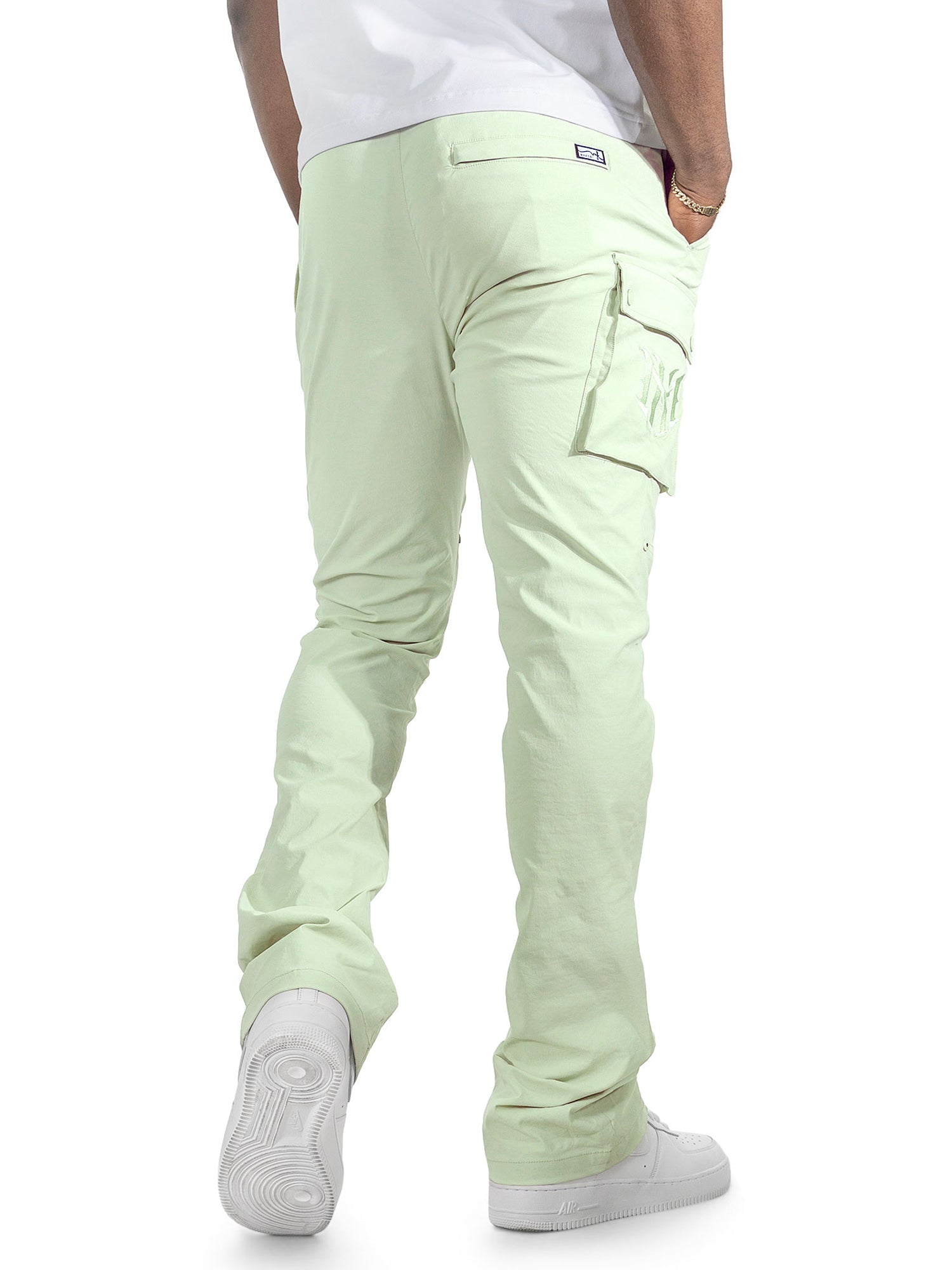 Makobi "Adorni" Nylon Stacked Pants