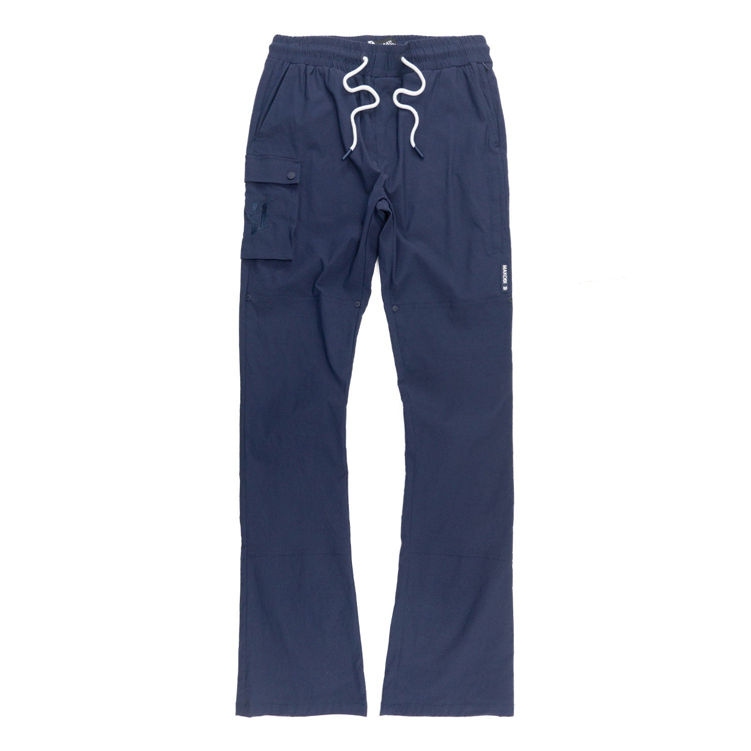 Makobi "Adorni" Nylon Stacked Pants