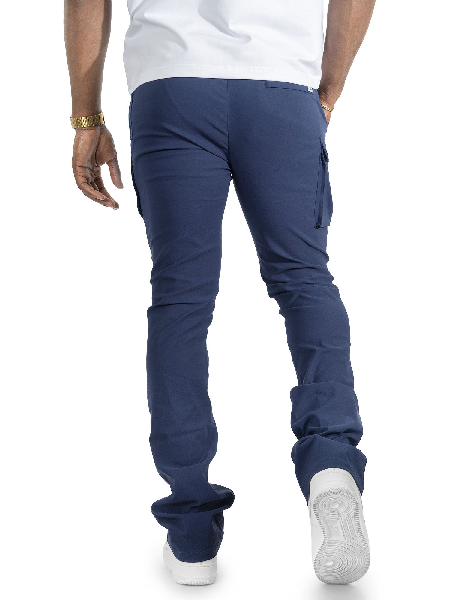 Makobi "Adorni" Nylon Stacked Pants