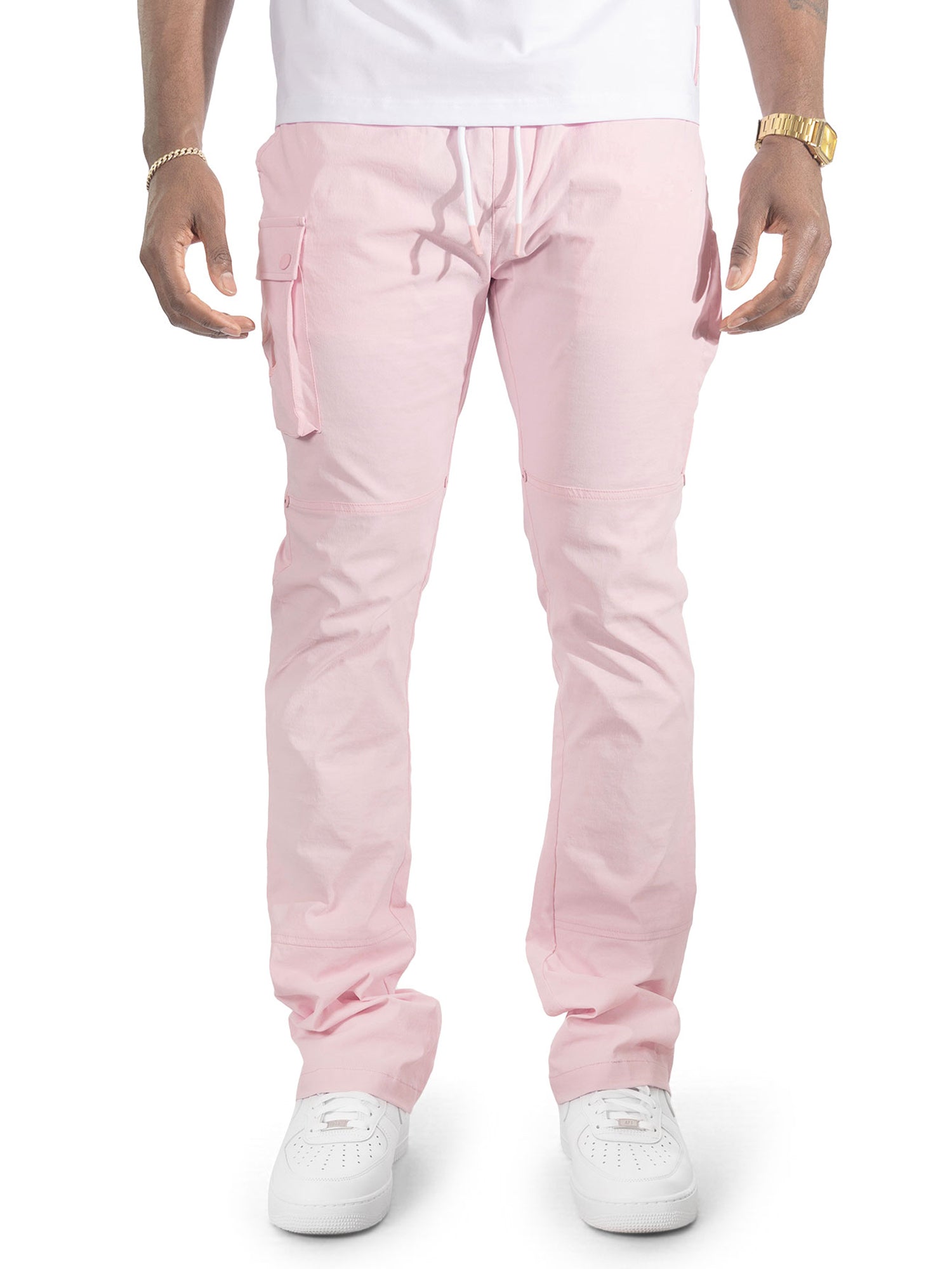 Makobi "Adorni" Nylon Stacked Pants