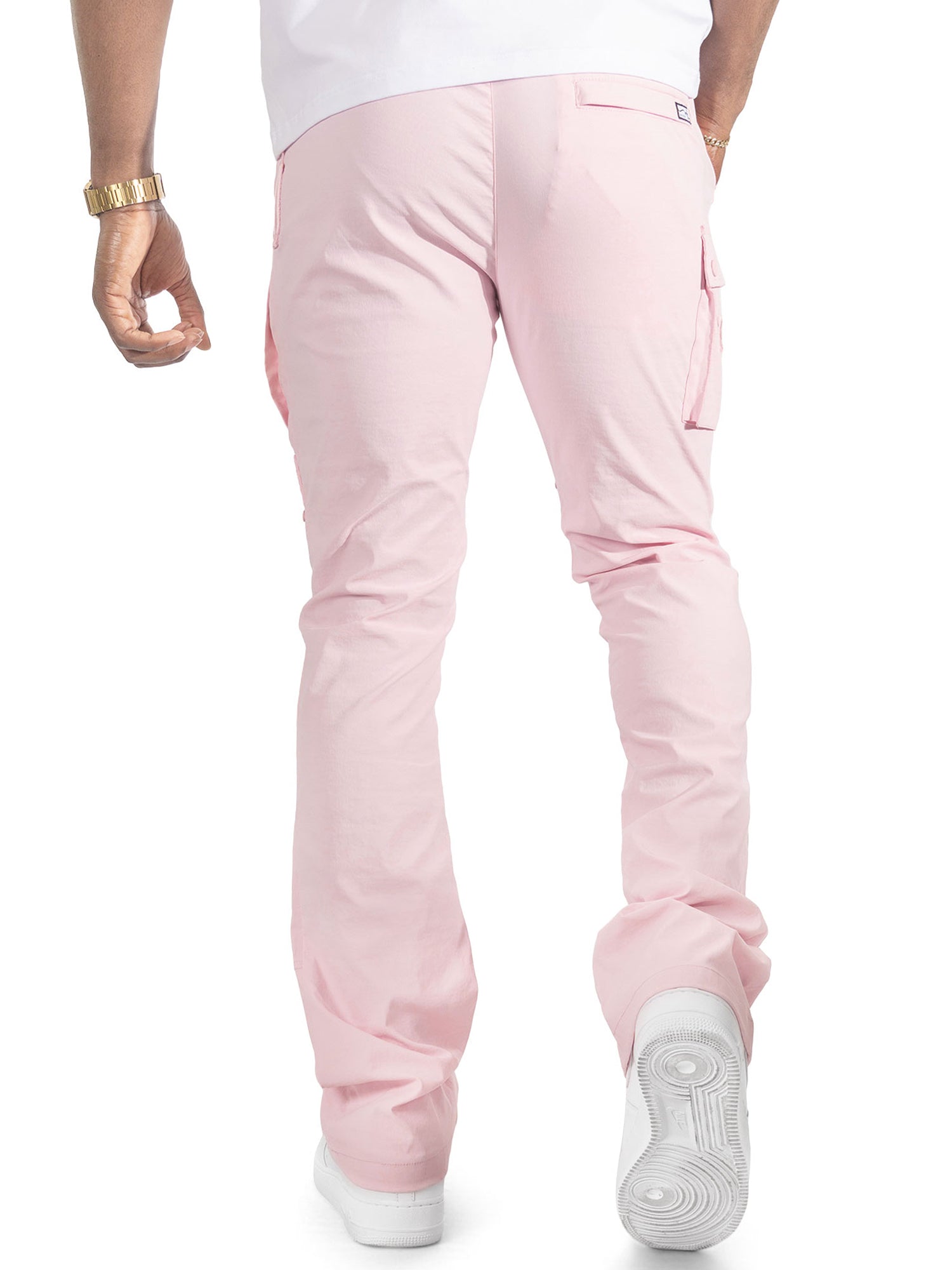Makobi "Adorni" Nylon Stacked Pants