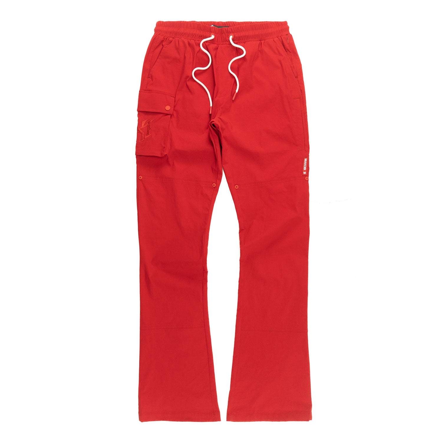 Makobi "Adorni" Nylon Stacked Pants