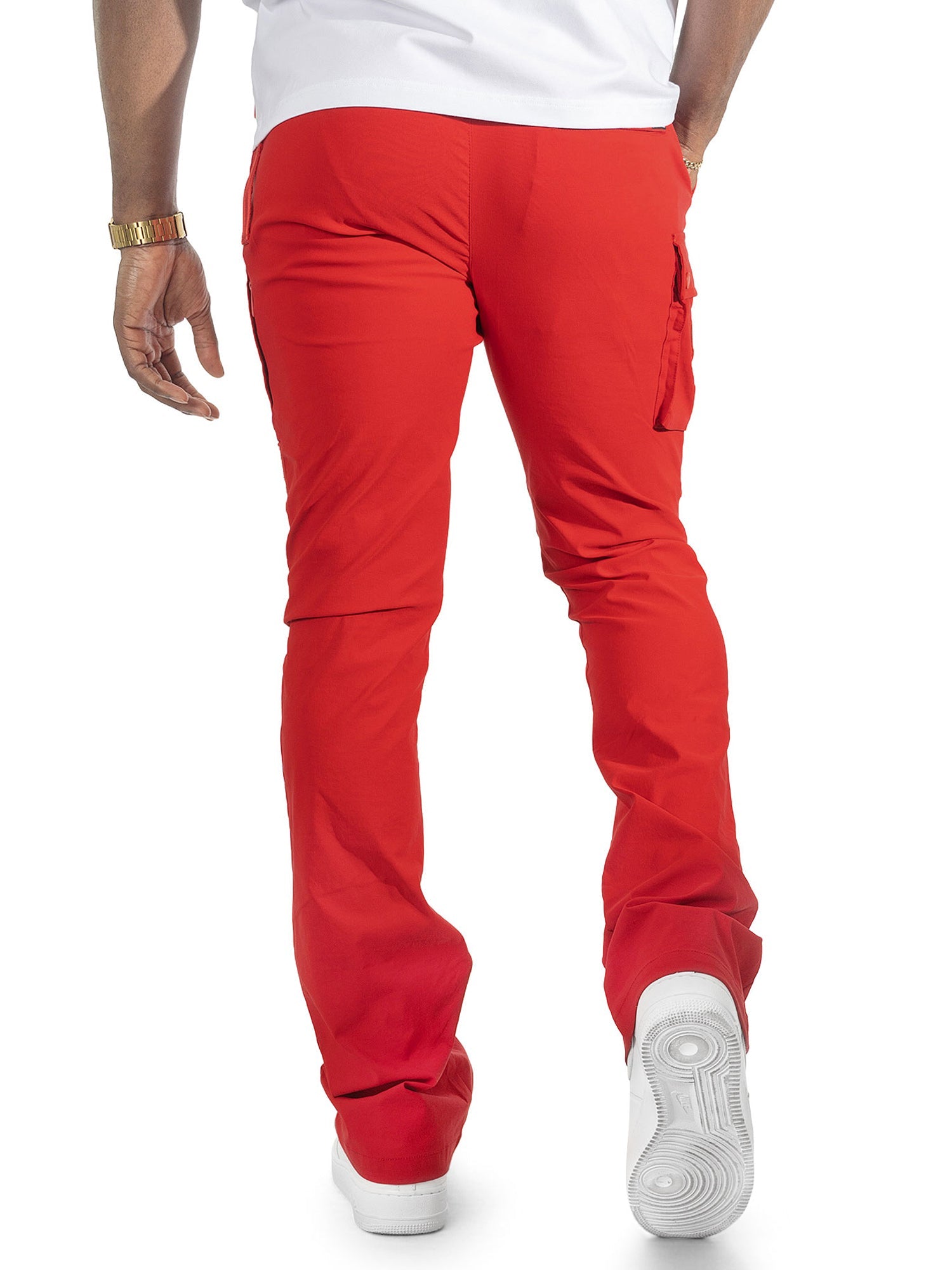 Makobi "Adorni" Nylon Stacked Pants
