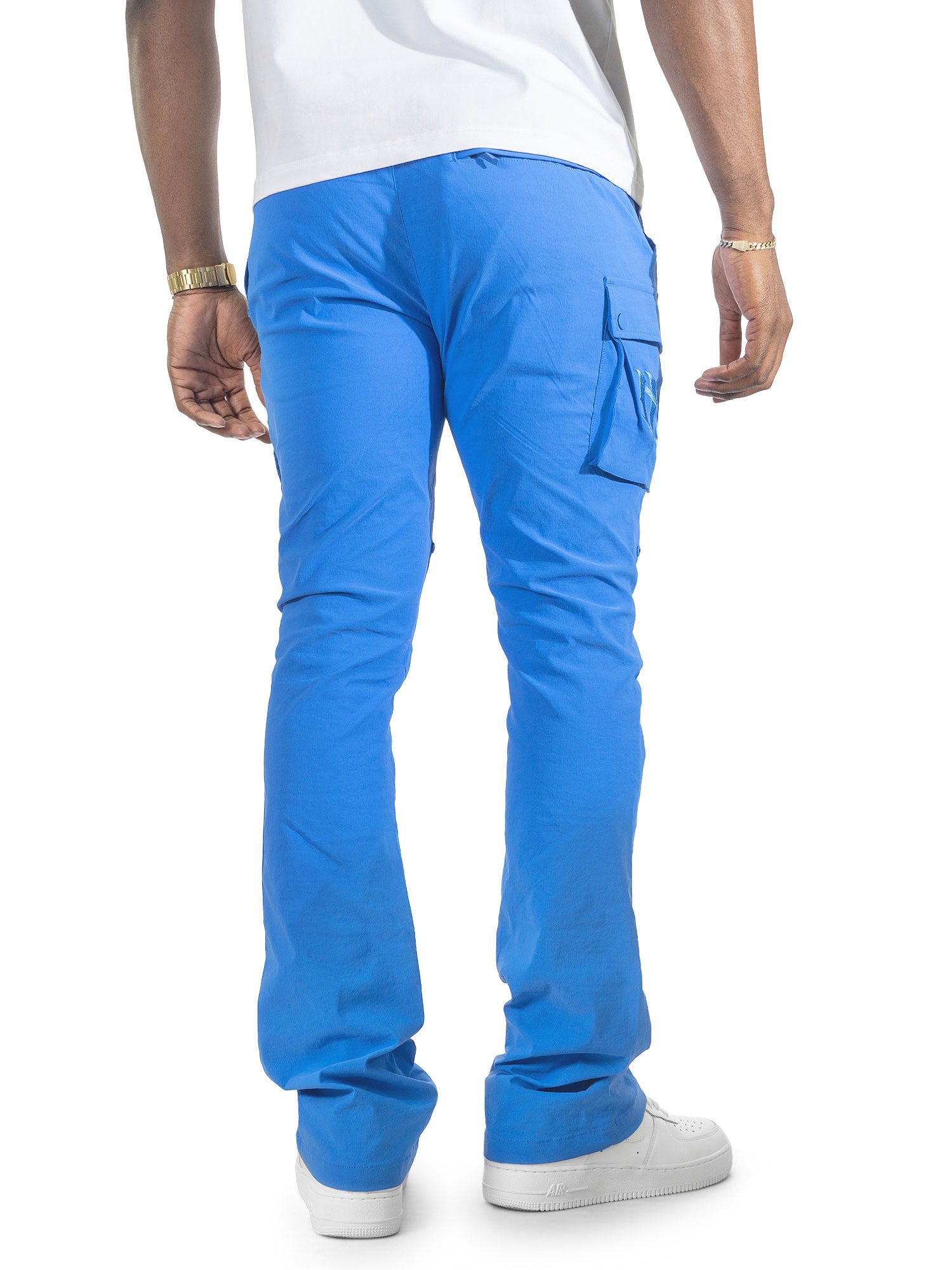 Makobi "Adorni" Nylon Stacked Pants