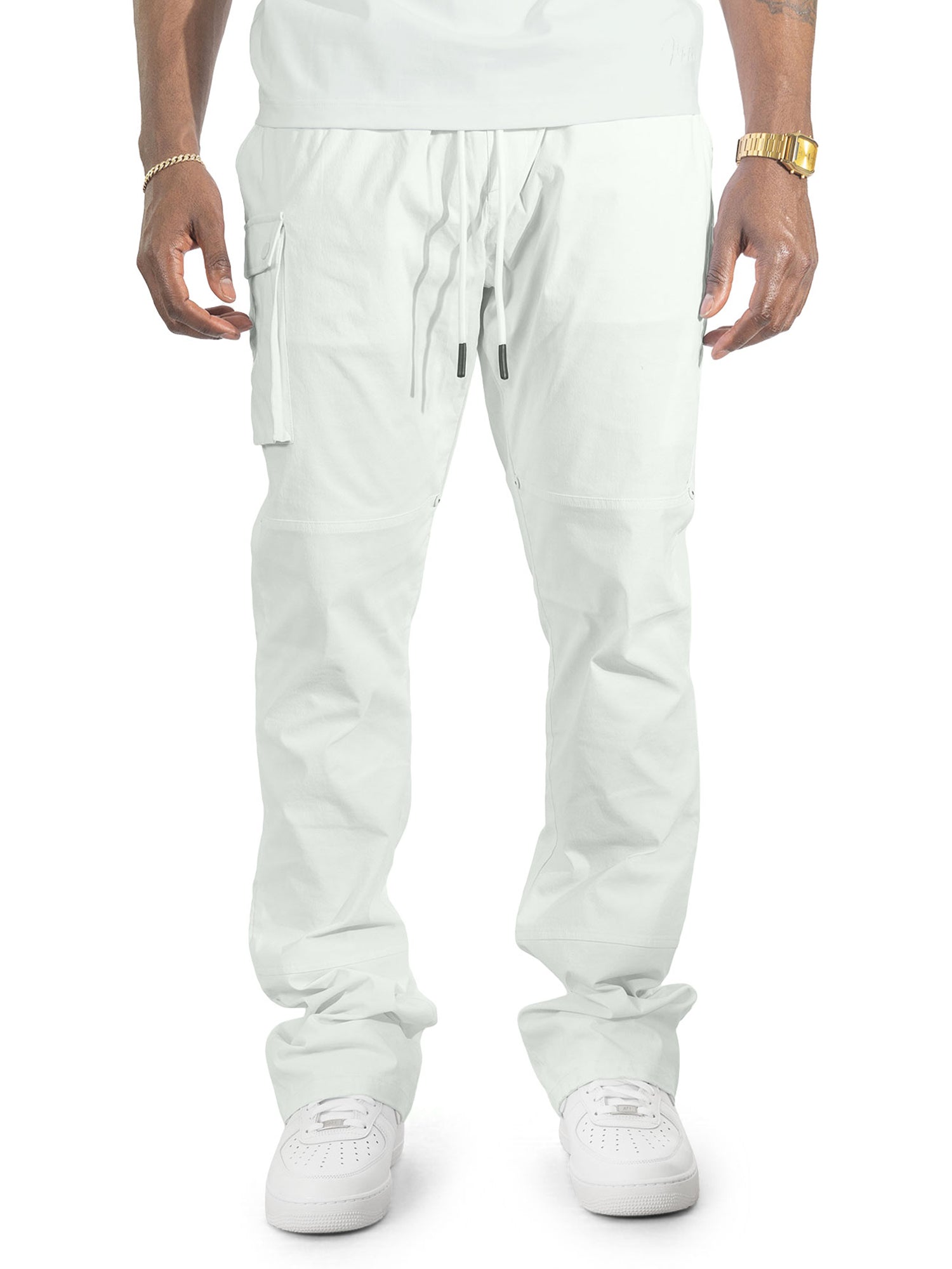 Makobi "Adorni" Nylon Stacked Pants