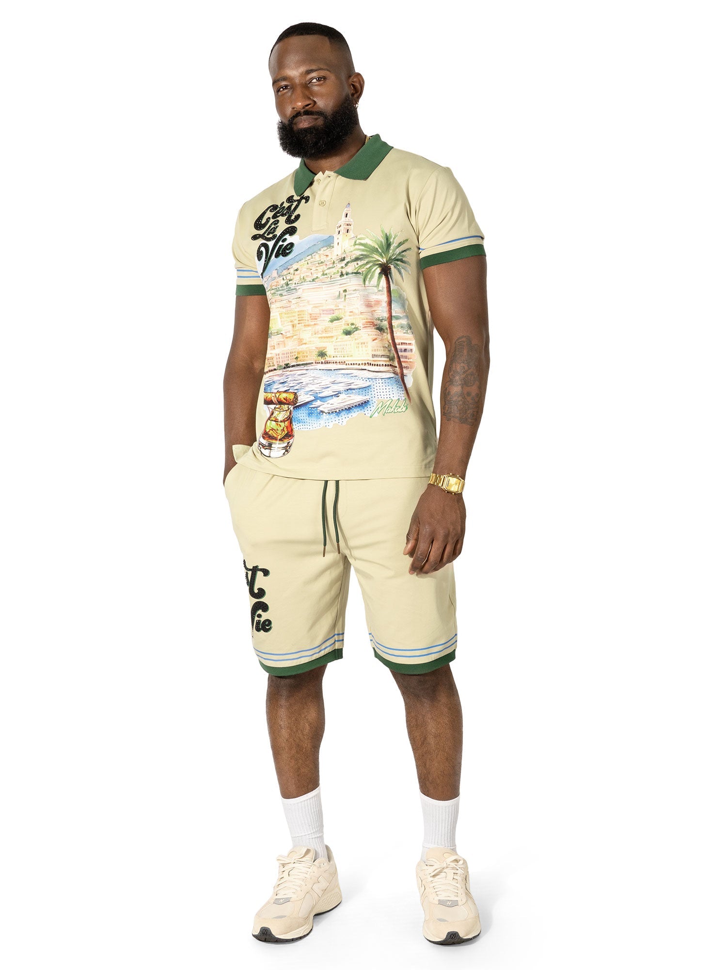 Makobi "C'est La Vie" Short Set