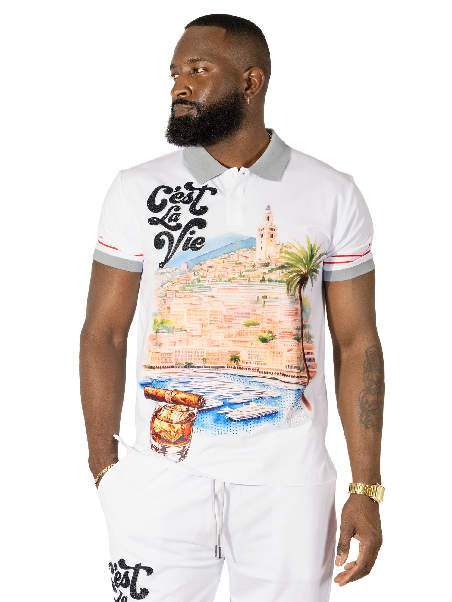 Makobi "C'est La Vie" Short Set