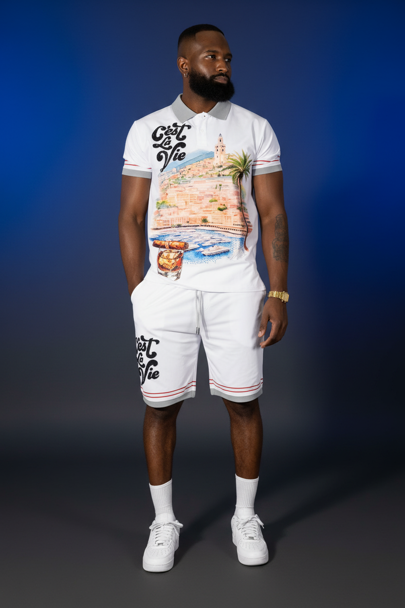 Makobi "C'est La Vie" Short Set