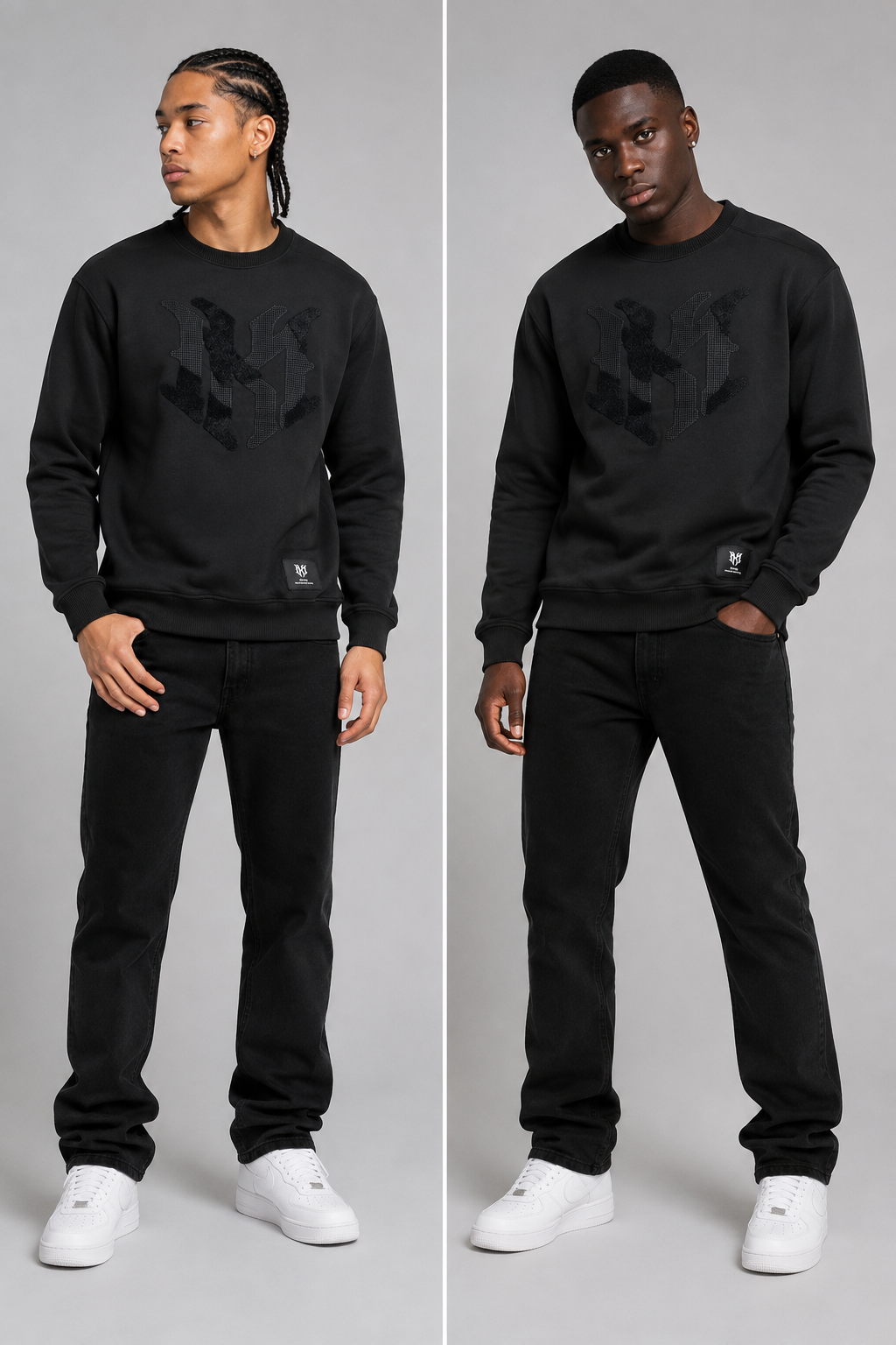 Makobi "Mancini" Crewneck Sweater