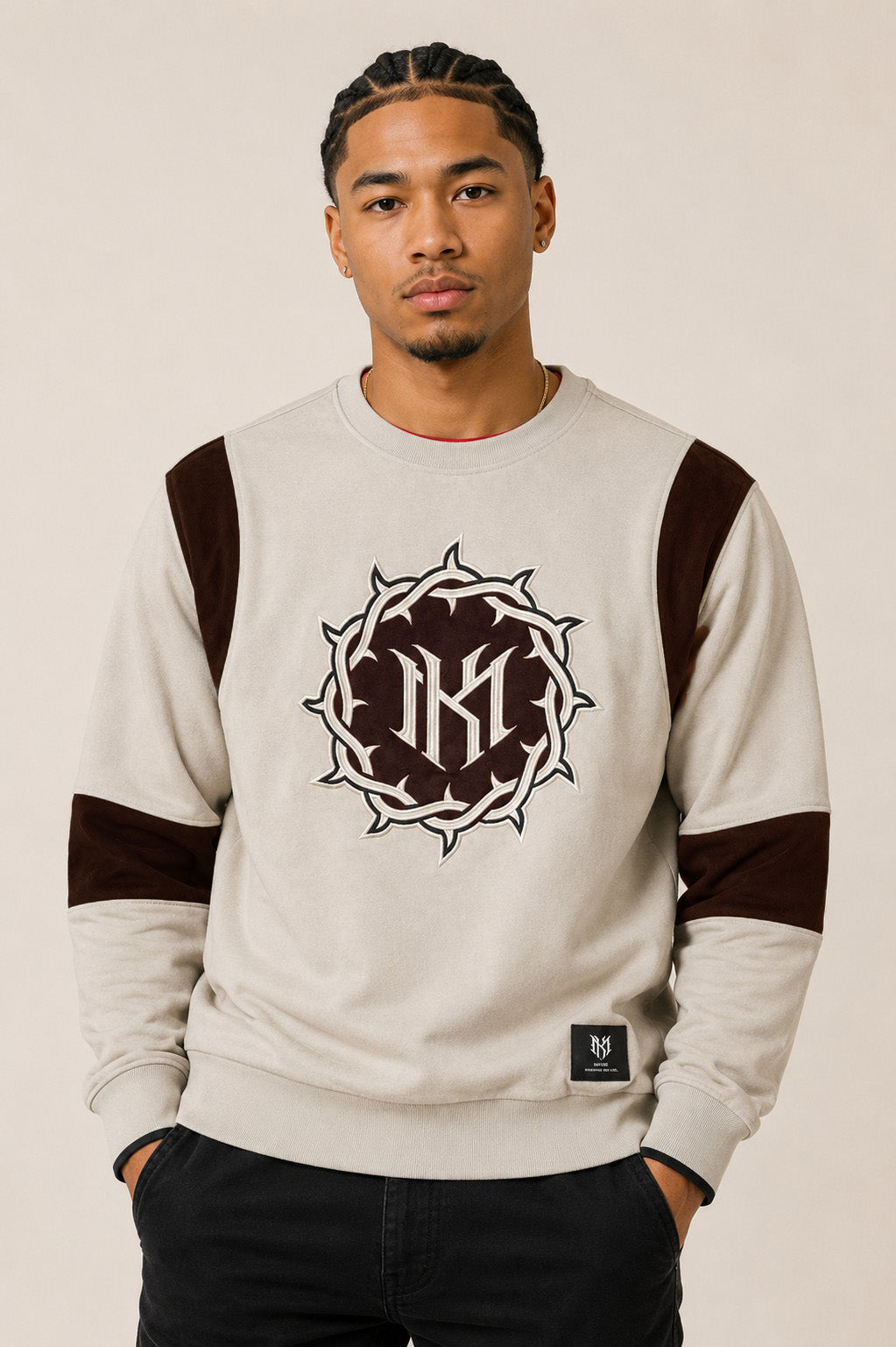 Makobi "Prestige MK" Crewneck Sweater