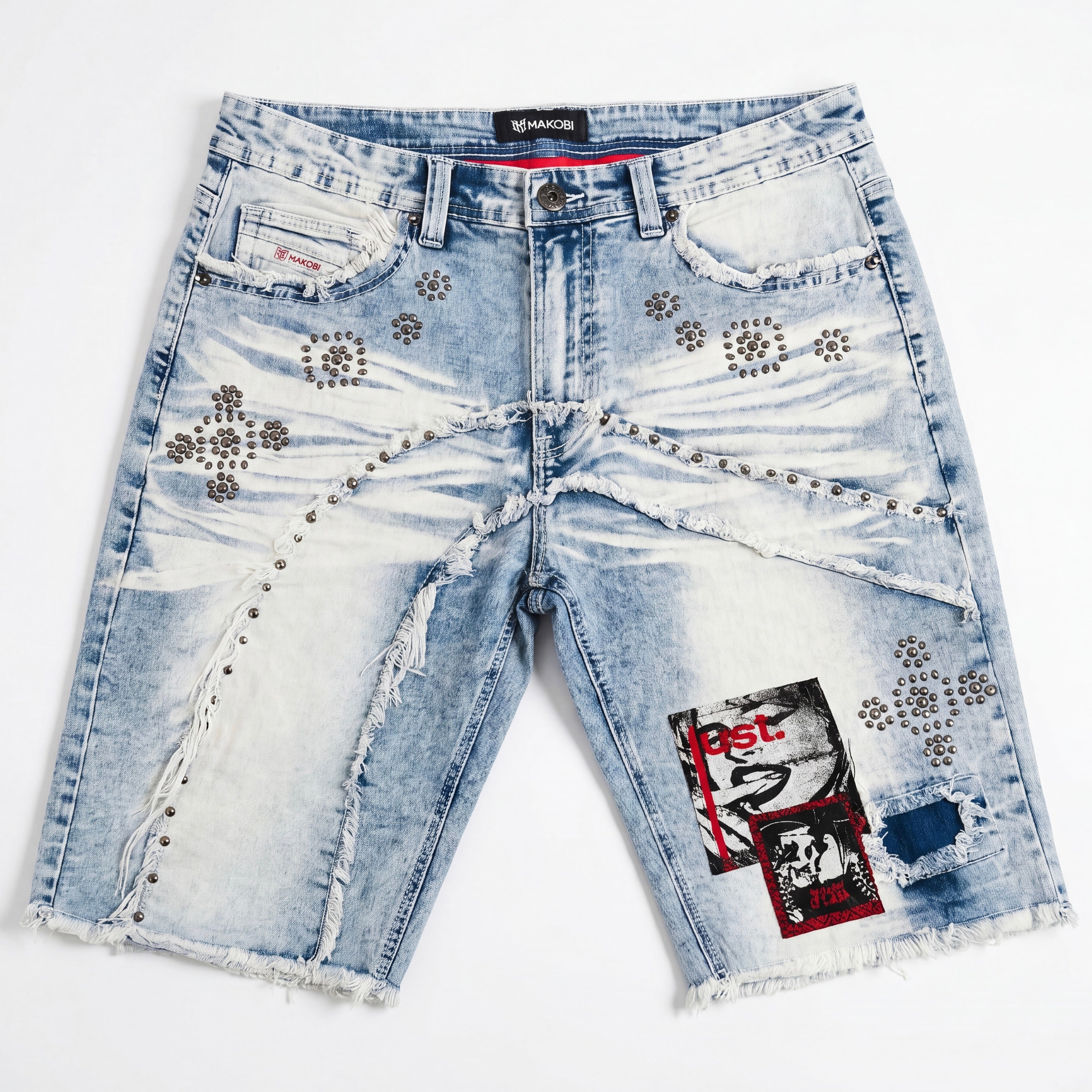 Makobi "Dolore Pain" Denim Shorts