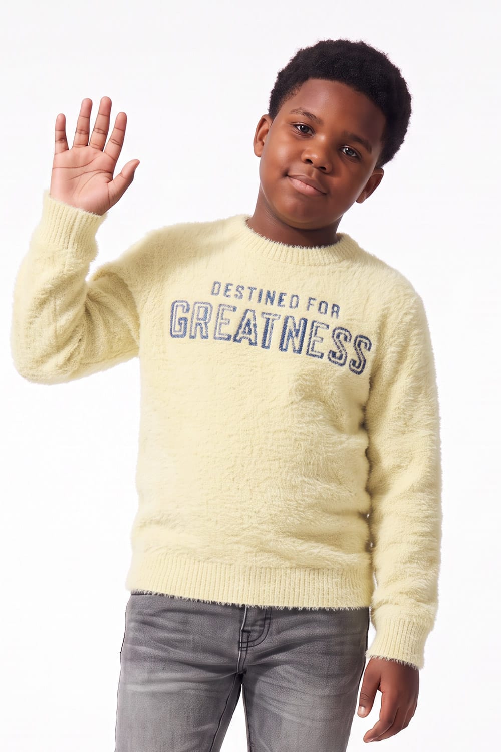 Jordan Craig Kids Dfg Plush Crewneck Sweater