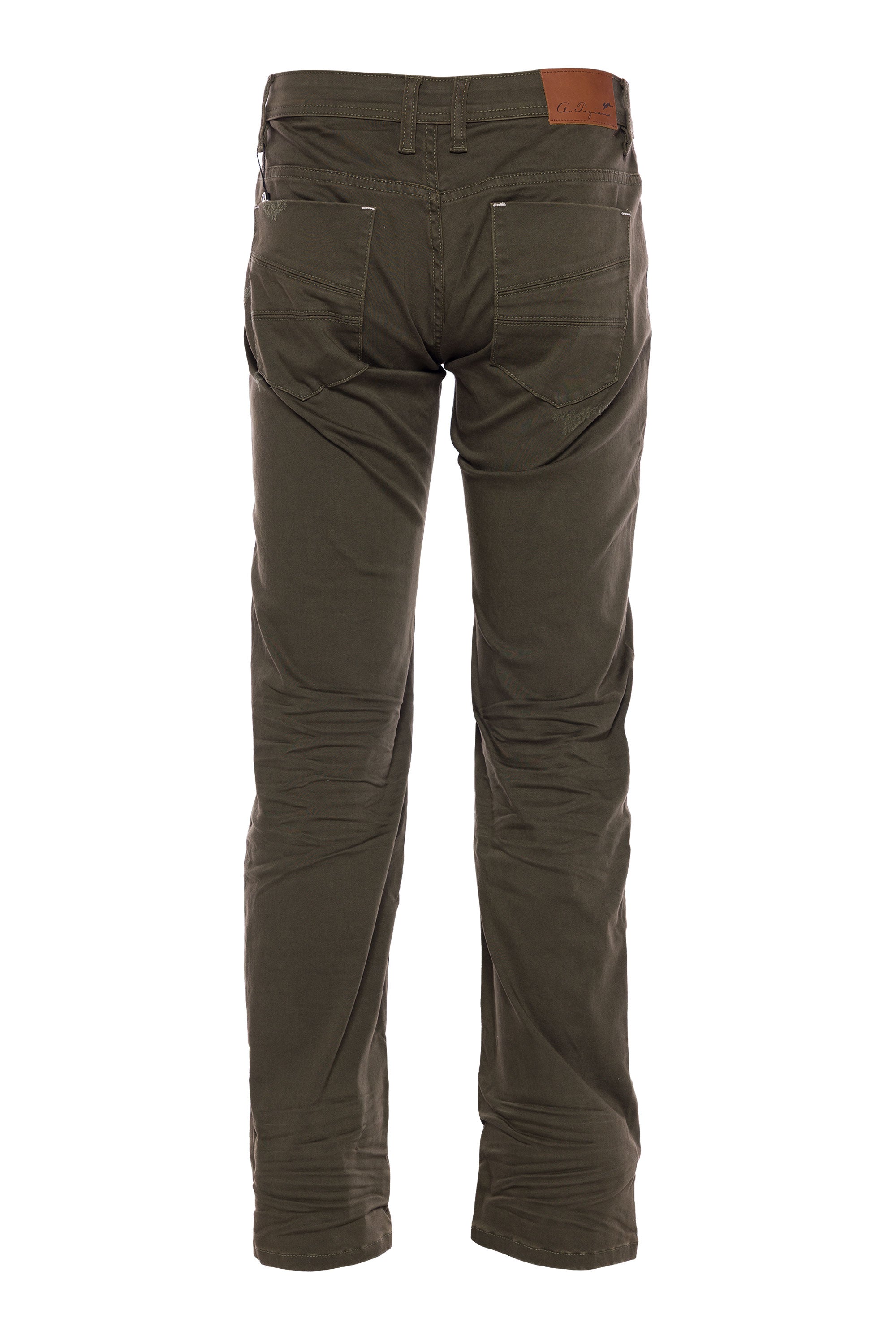 A. Tiziano "Roy" Sateen Twill Casual Jeans