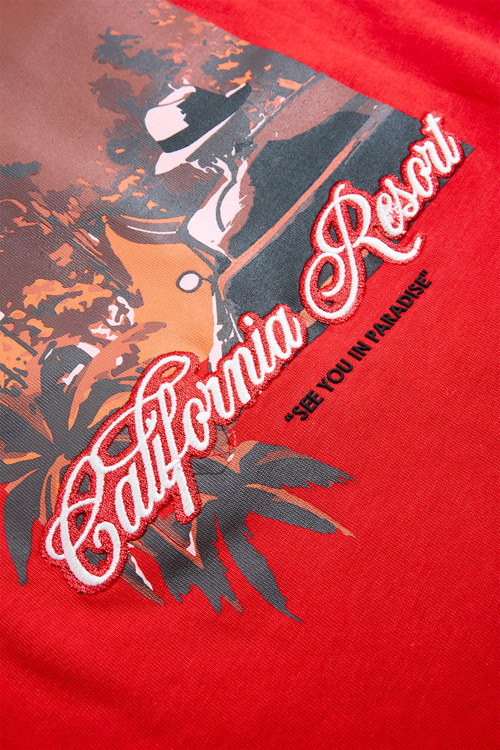 See You in Paradise Kids "Paradise Palms" T-Shirt & Shorts Set