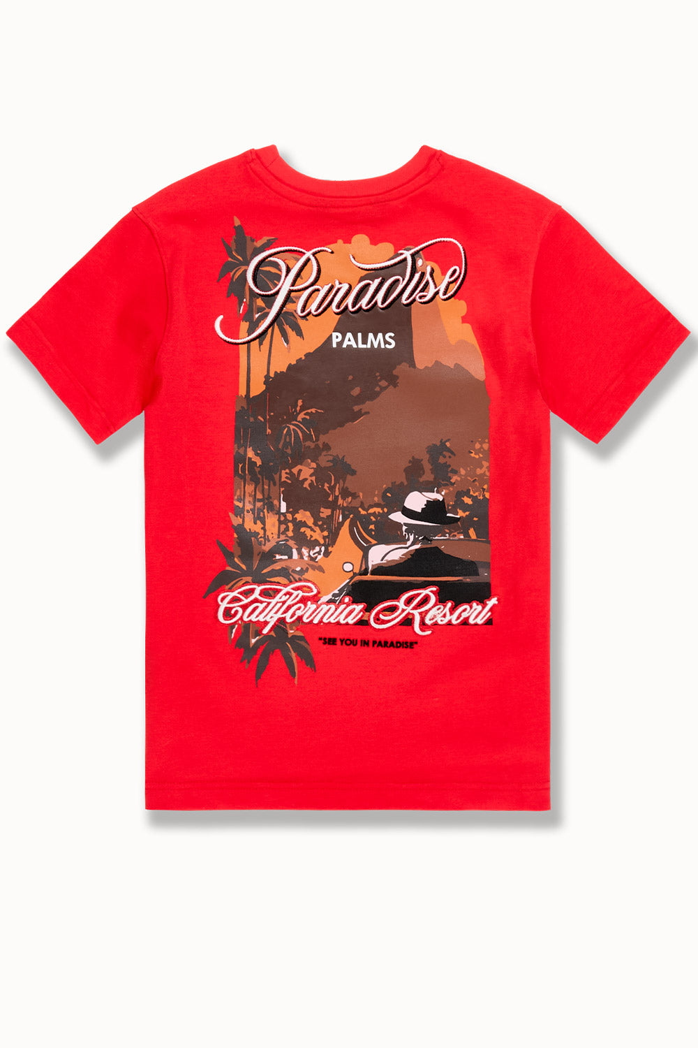 See You in Paradise Kids "Paradise Palms" T-Shirt & Shorts Set