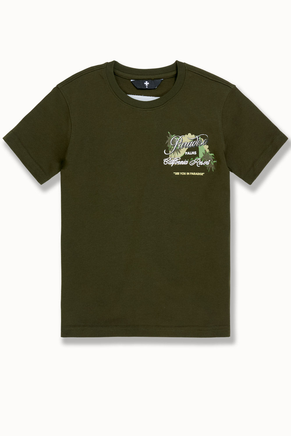 See You in Paradise Kids "Paradise Palms" T-Shirt & Shorts Set