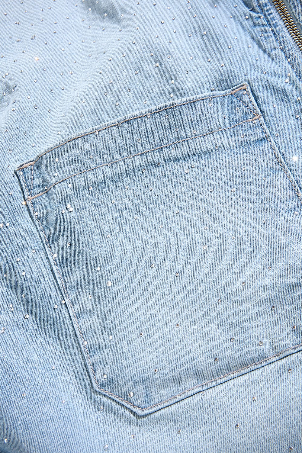 Jordan Craig "Radiant" Denim Zip-up Shirt