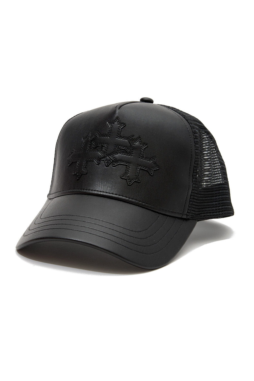 See You In Paradise Eden Trucker Leather Hat