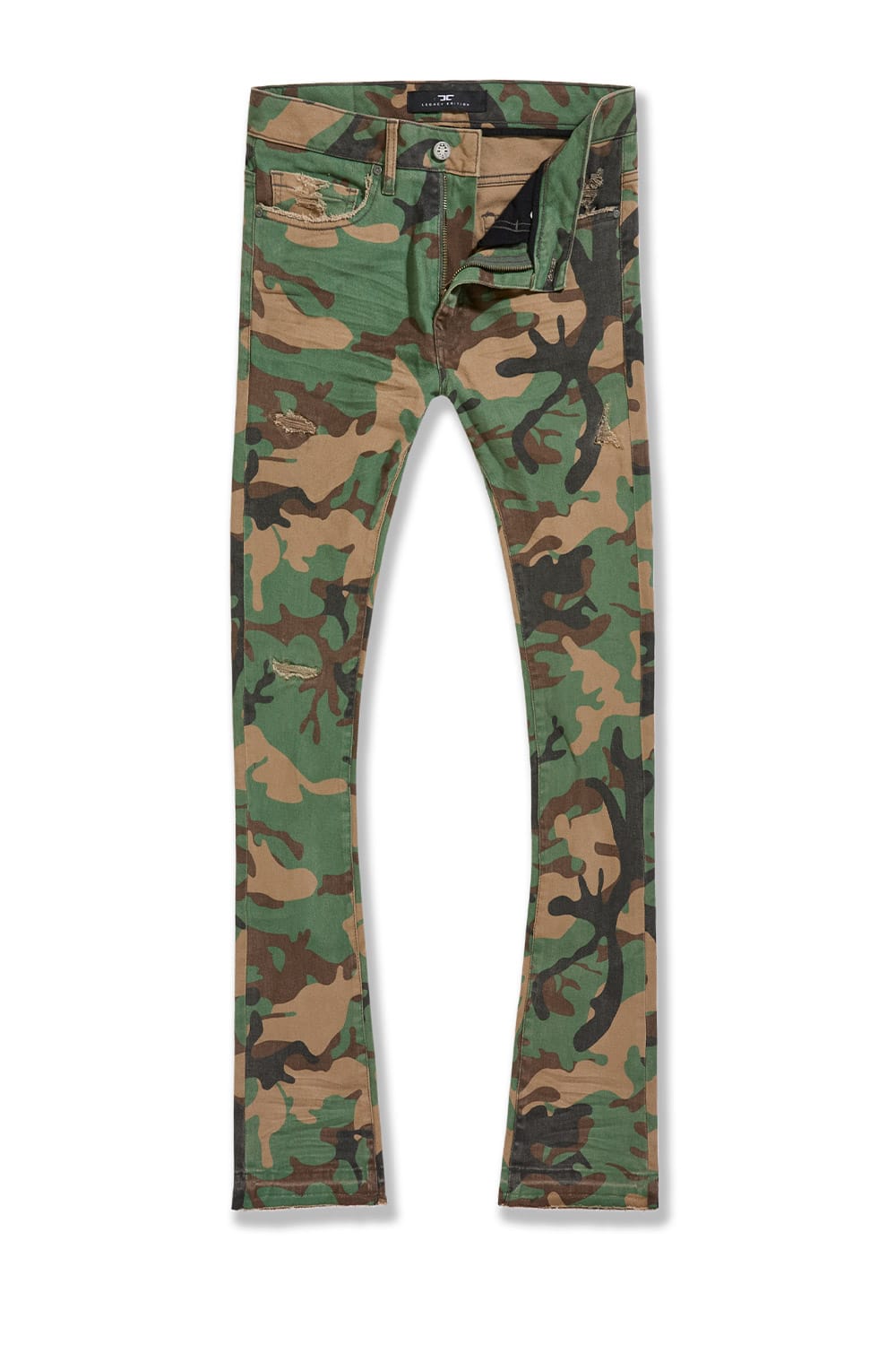 Jordan Craig "Deployment Twill Pants" Super Skinny Stacked Jeans