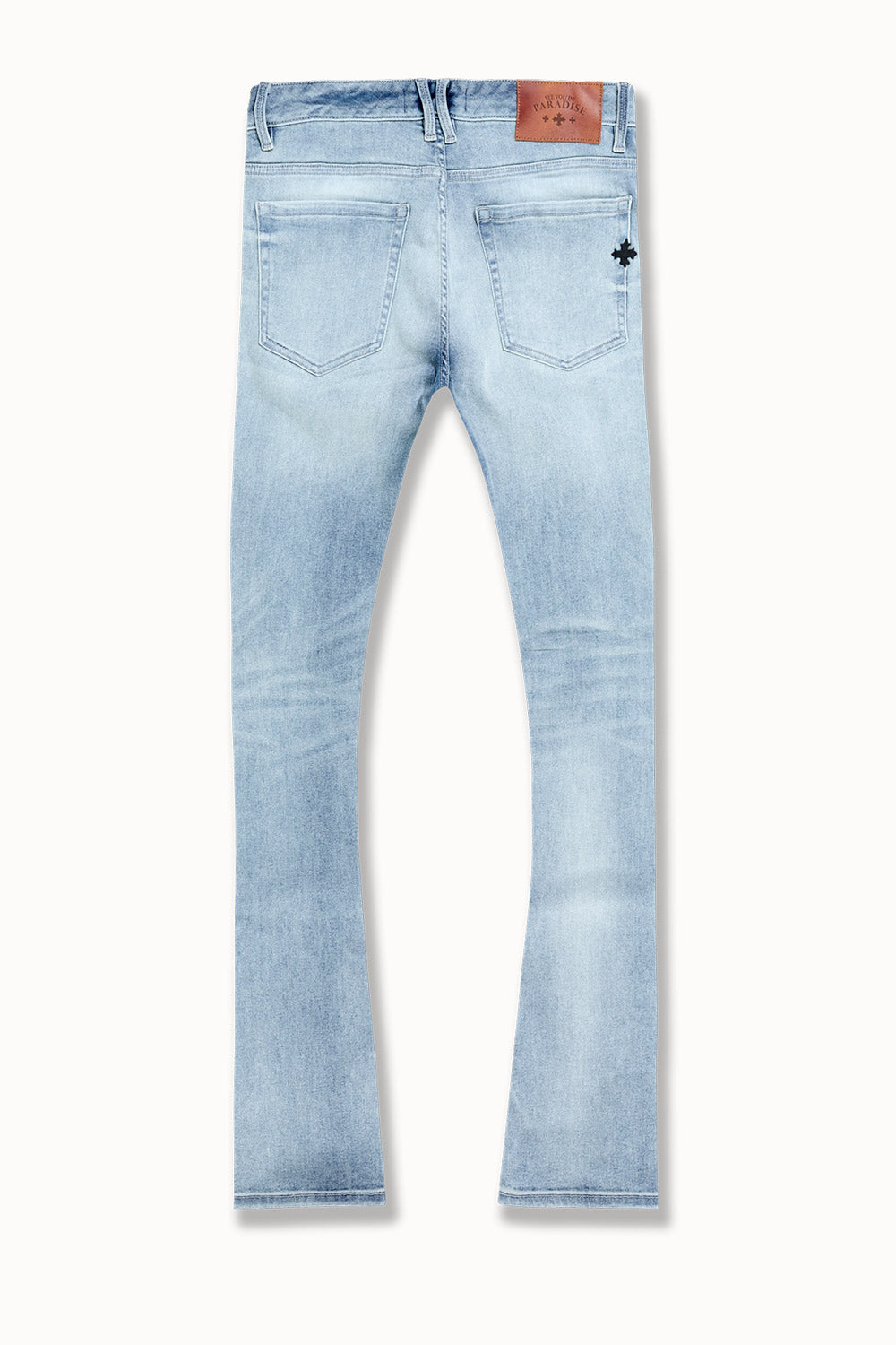 See You in Paradise Super Skinny Stacked First Class Denim