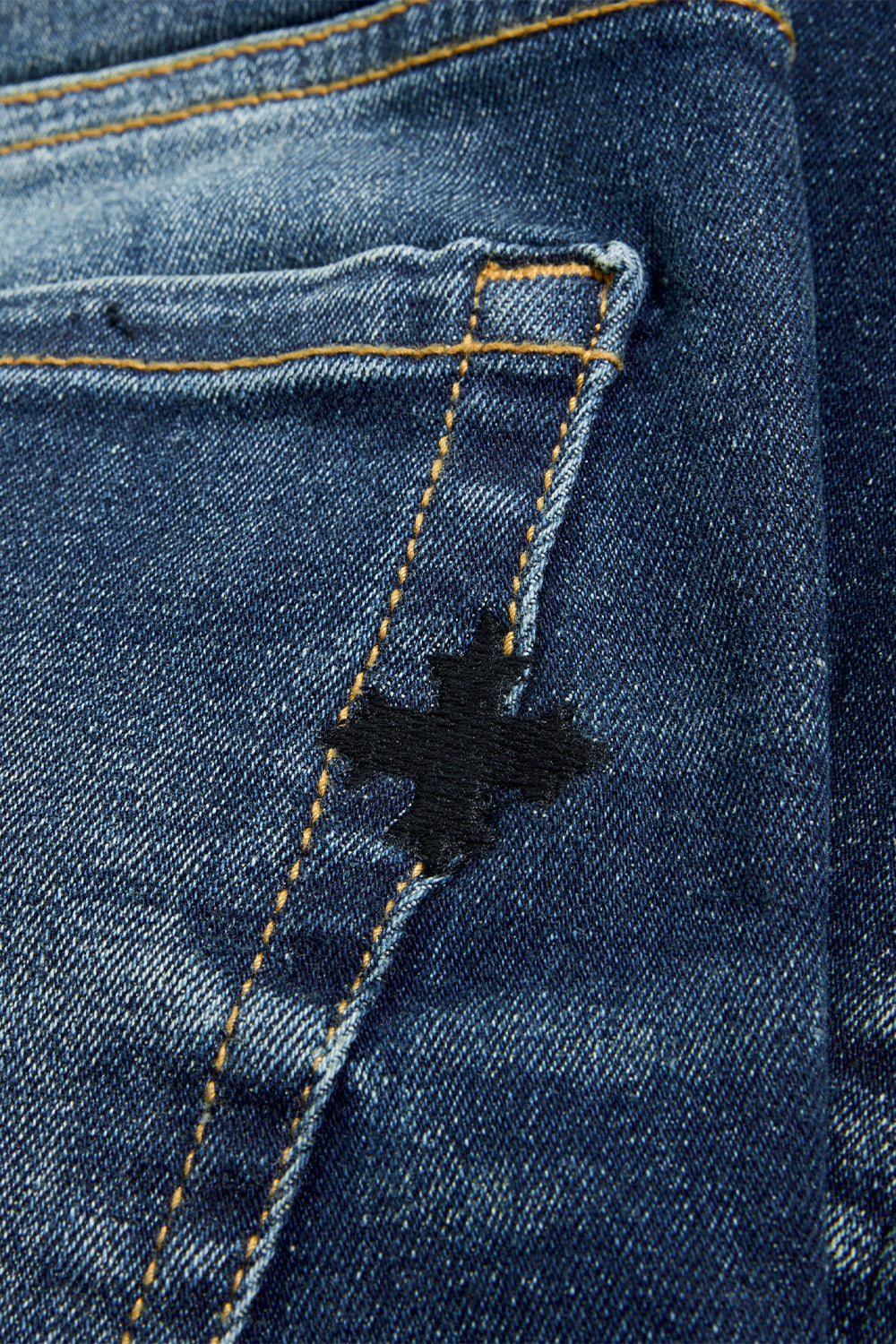 See You in Paradise Super Skinny Stacked First Class Denim